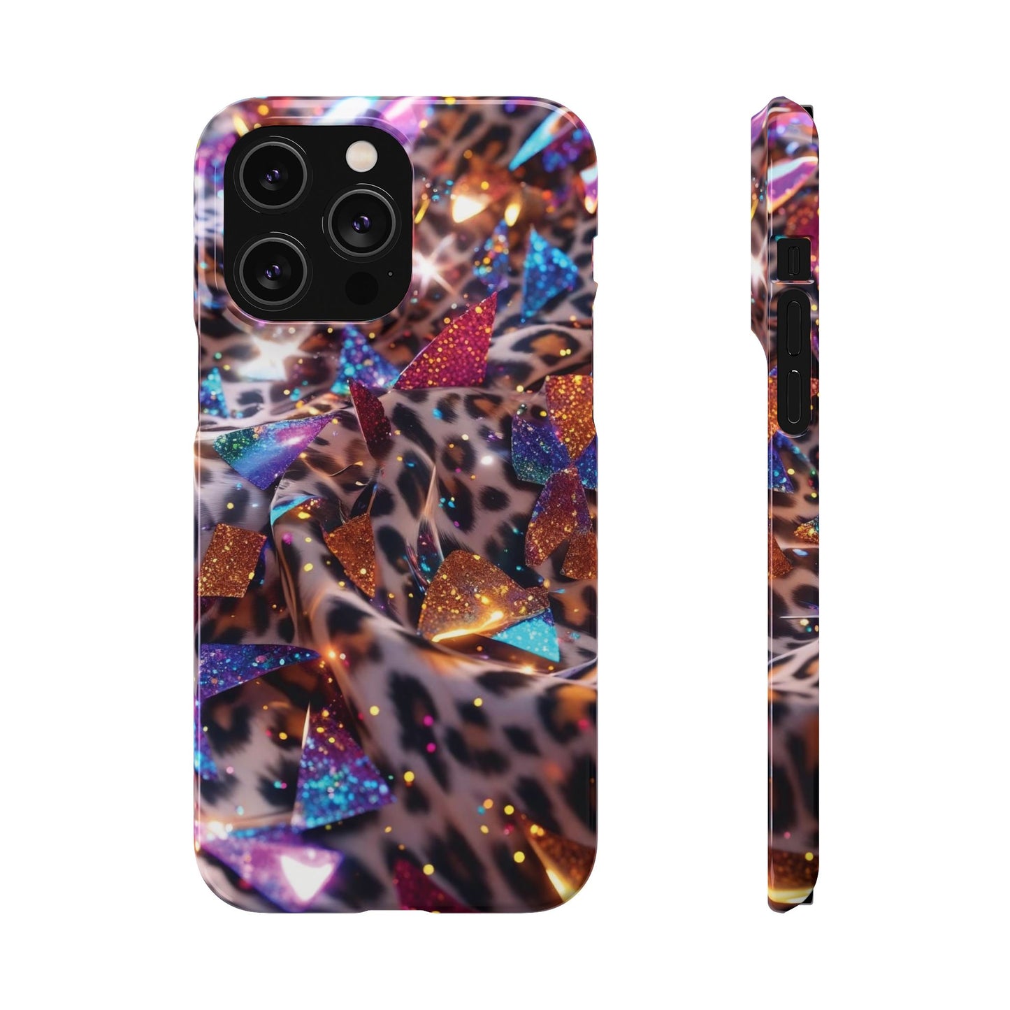 Snap Case Leopard Muster iPhone Handyhülle