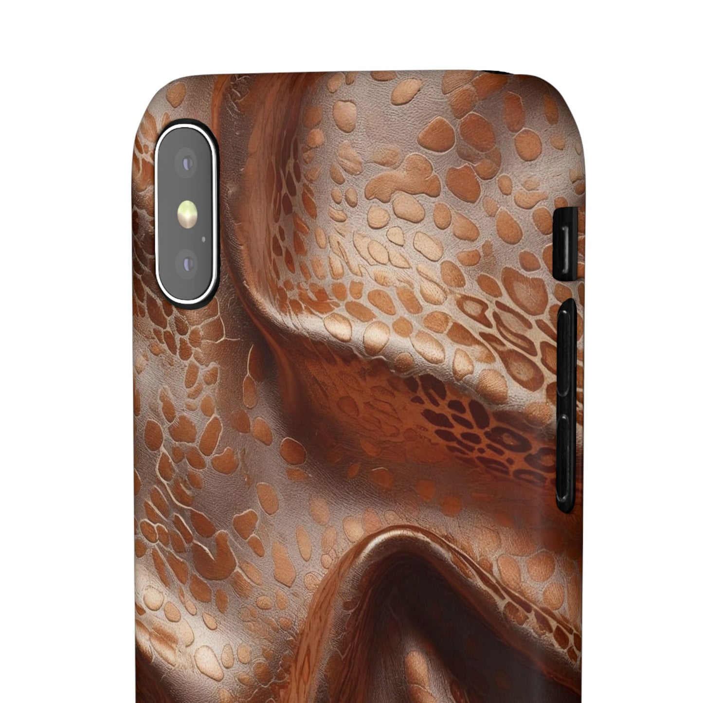Snap Case Leopard Muster iPhone Handyhülle – Luxus trifft Design