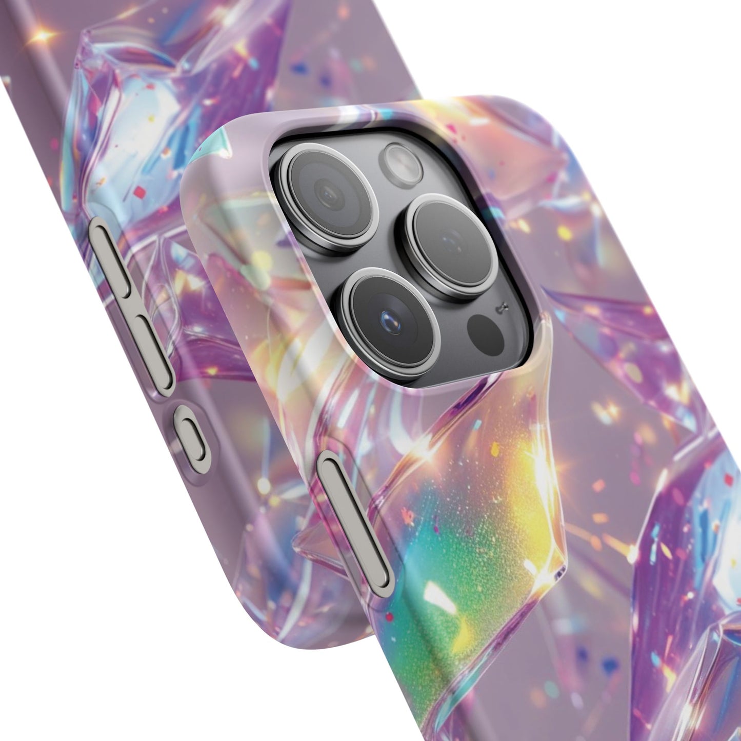 Snap Case iPhone Handyhülle – 3D-Effekt mit Diamant Design