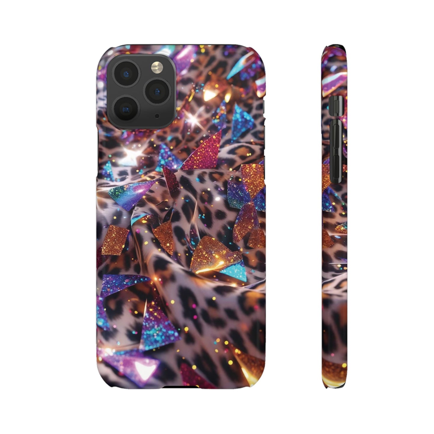 Snap Case Leopard Muster iPhone Handyhülle
