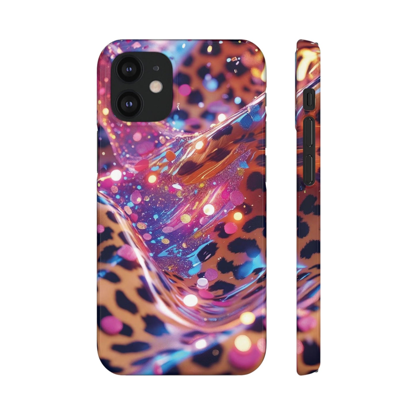 Snap Case Leopard Muster iPhone Handyhülle