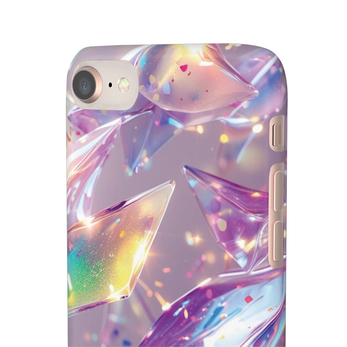 Snap Case iPhone Handyhülle – 3D-Effekt mit Diamant Design
