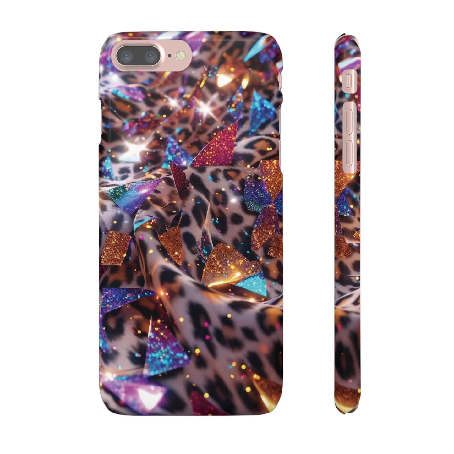 Snap Case Leopard Muster iPhone Handyhülle