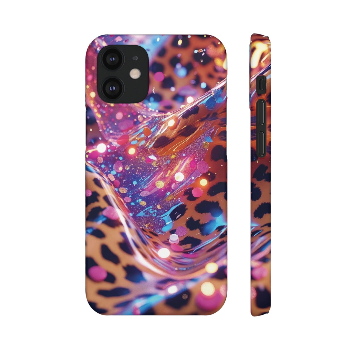 Snap Case Leopard Muster iPhone Handyhülle