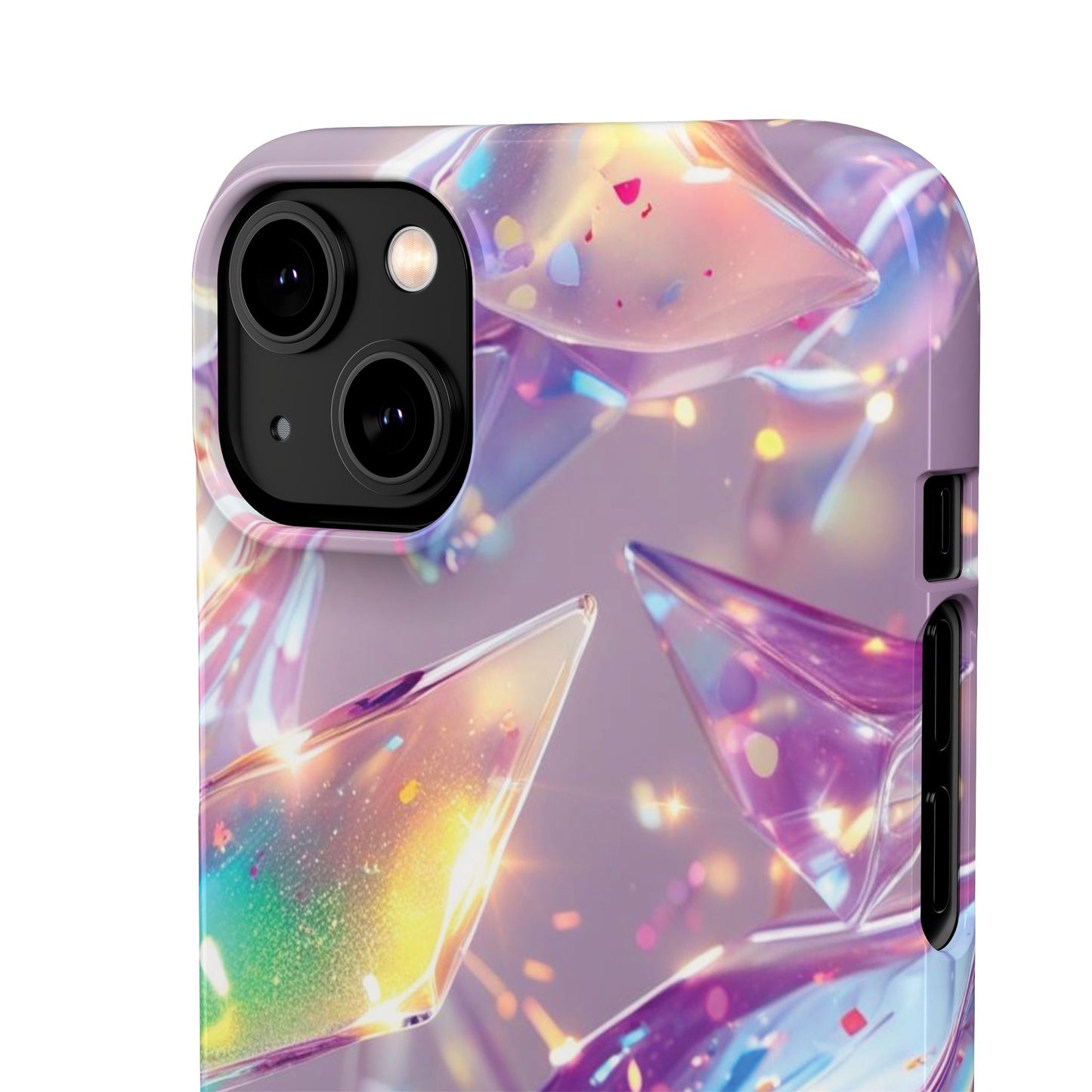 Snap Case iPhone Handyhülle – 3D-Effekt mit Diamant Design