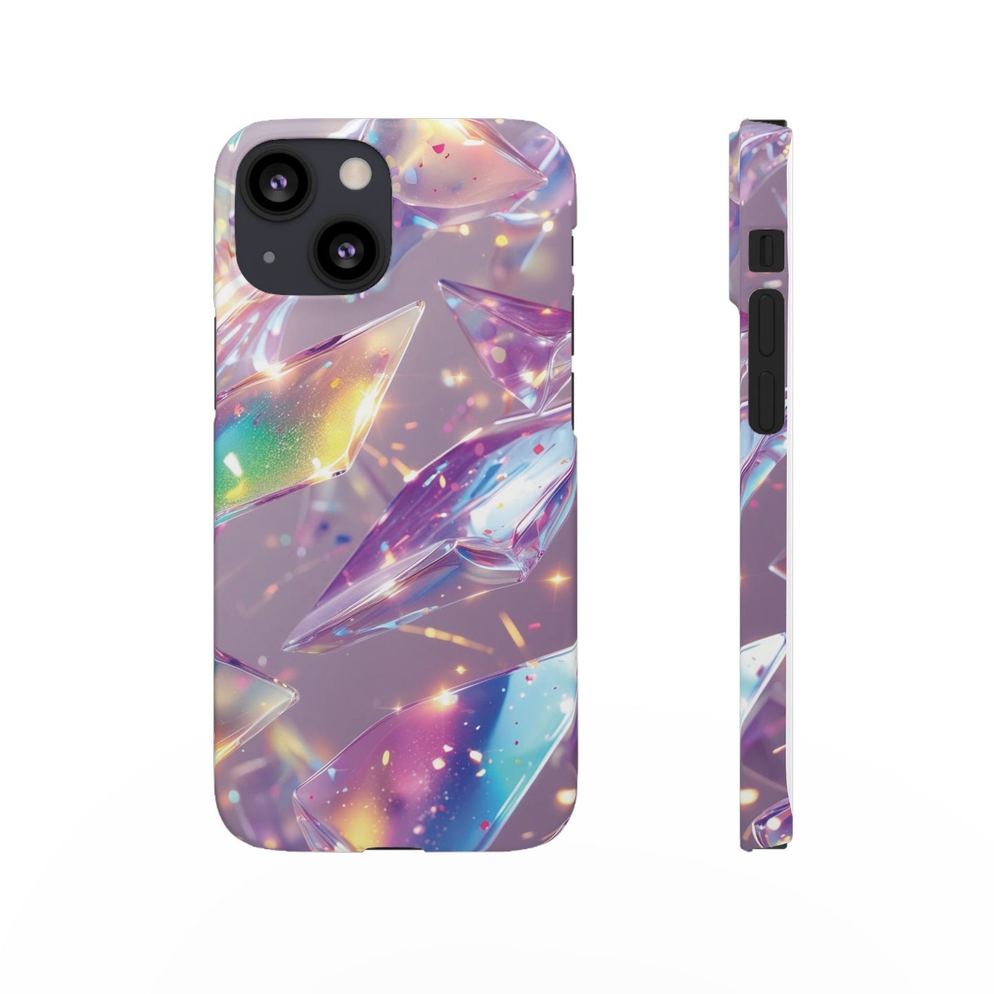 Snap Case iPhone Handyhülle – 3D-Effekt mit Diamant Design
