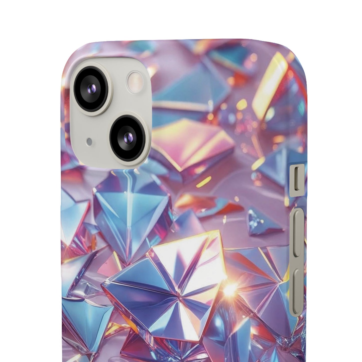 Snap Case iPhone Handyhülle – 3D-Effekt mit Diamant Design