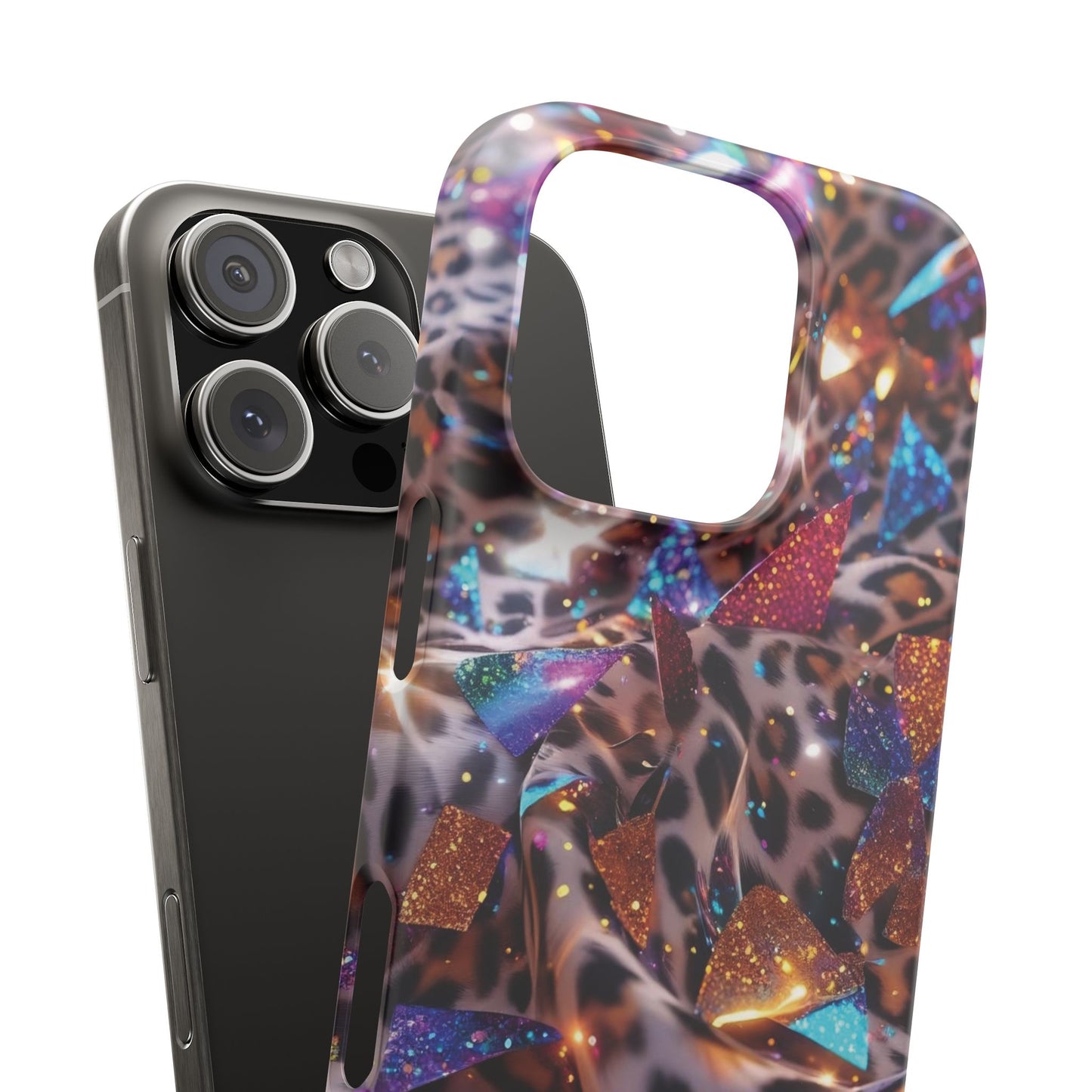 Snap Case Leopard Muster iPhone Handyhülle