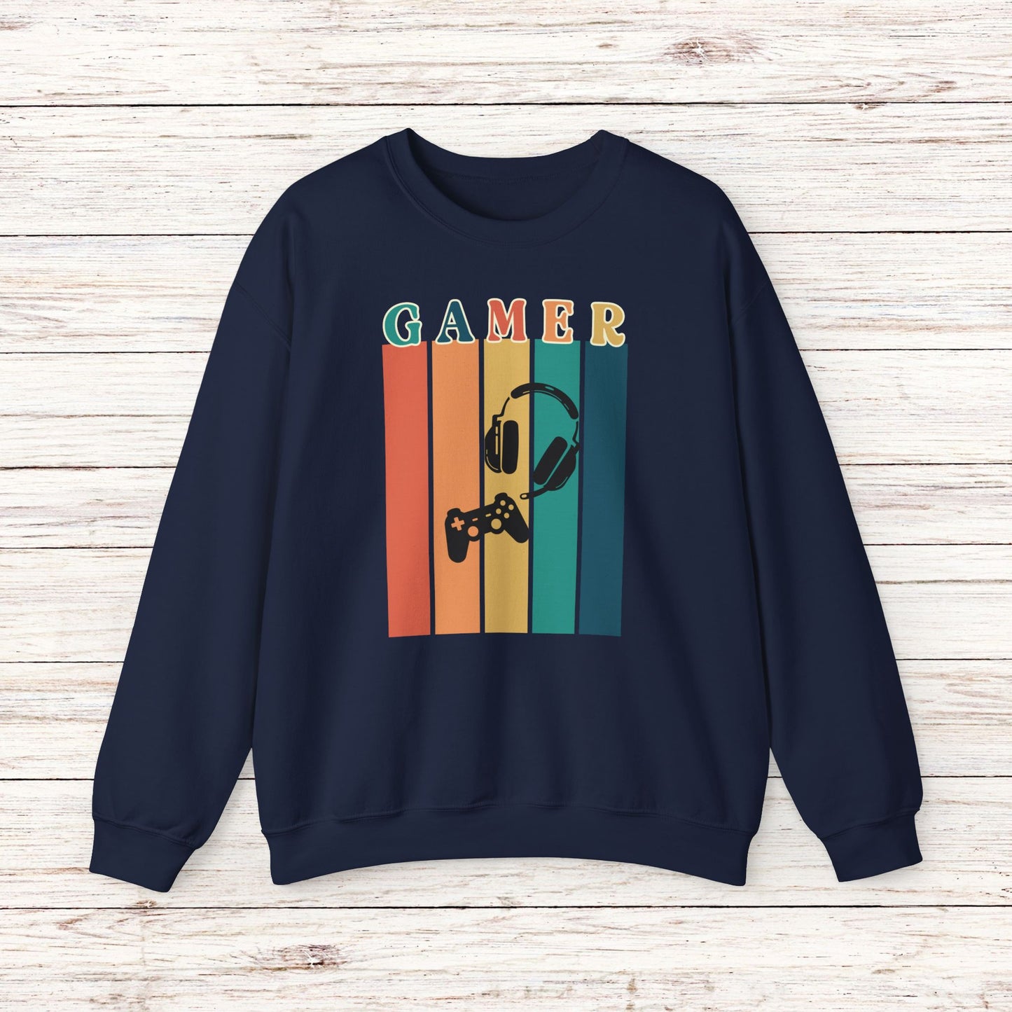 Gamer Pullover Retro Look