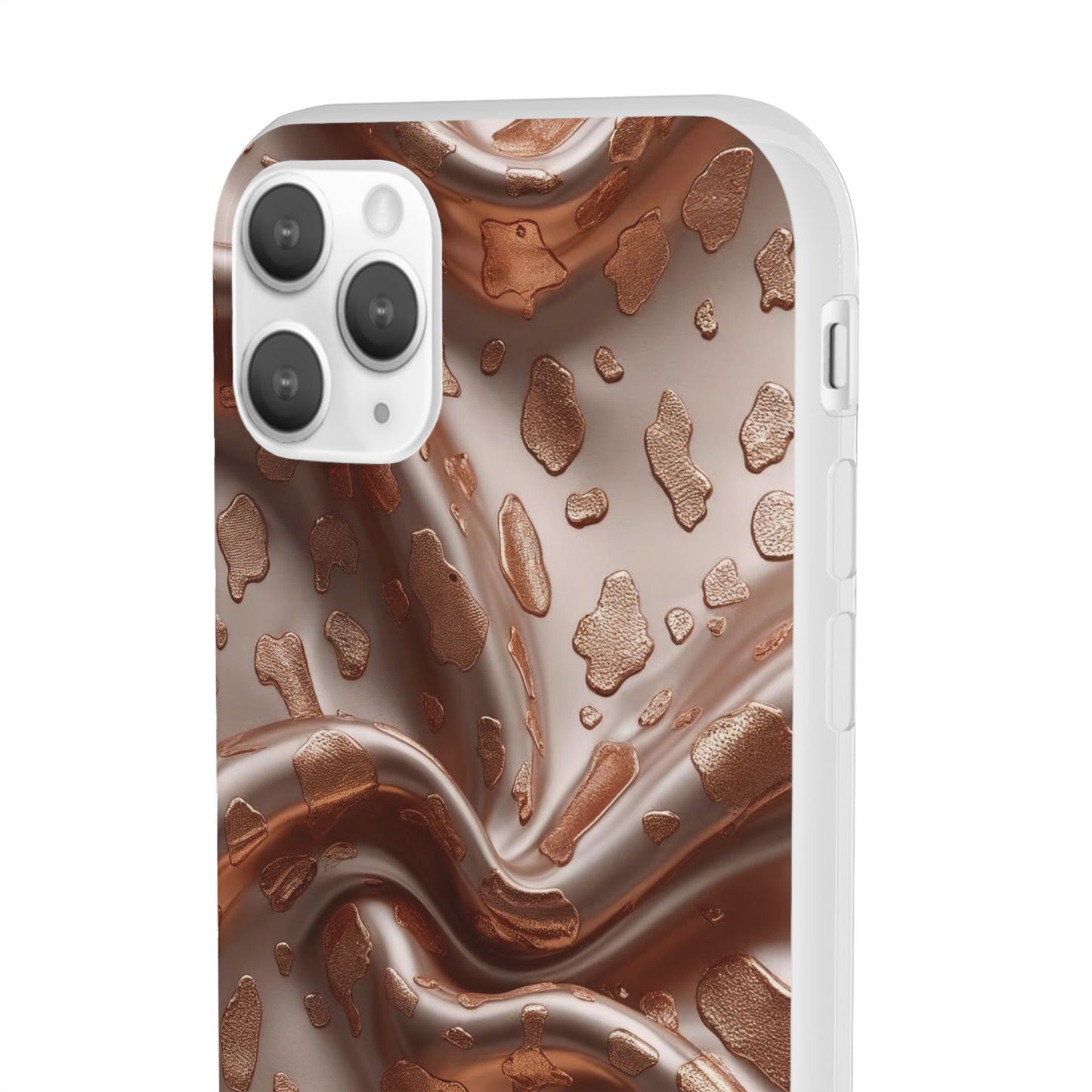 iPhone Flexi Case – Leopardenmuster