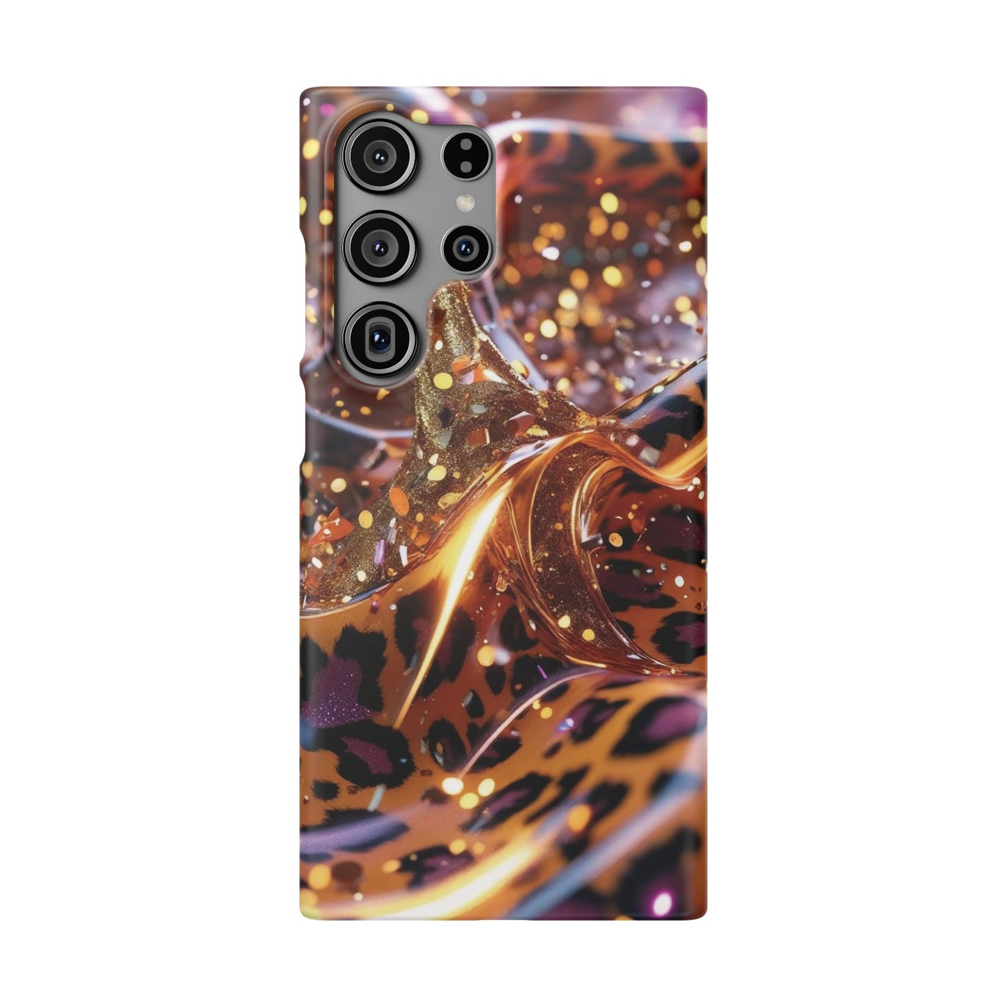 Snap Case Leopard Muster Samsung Handyhülle