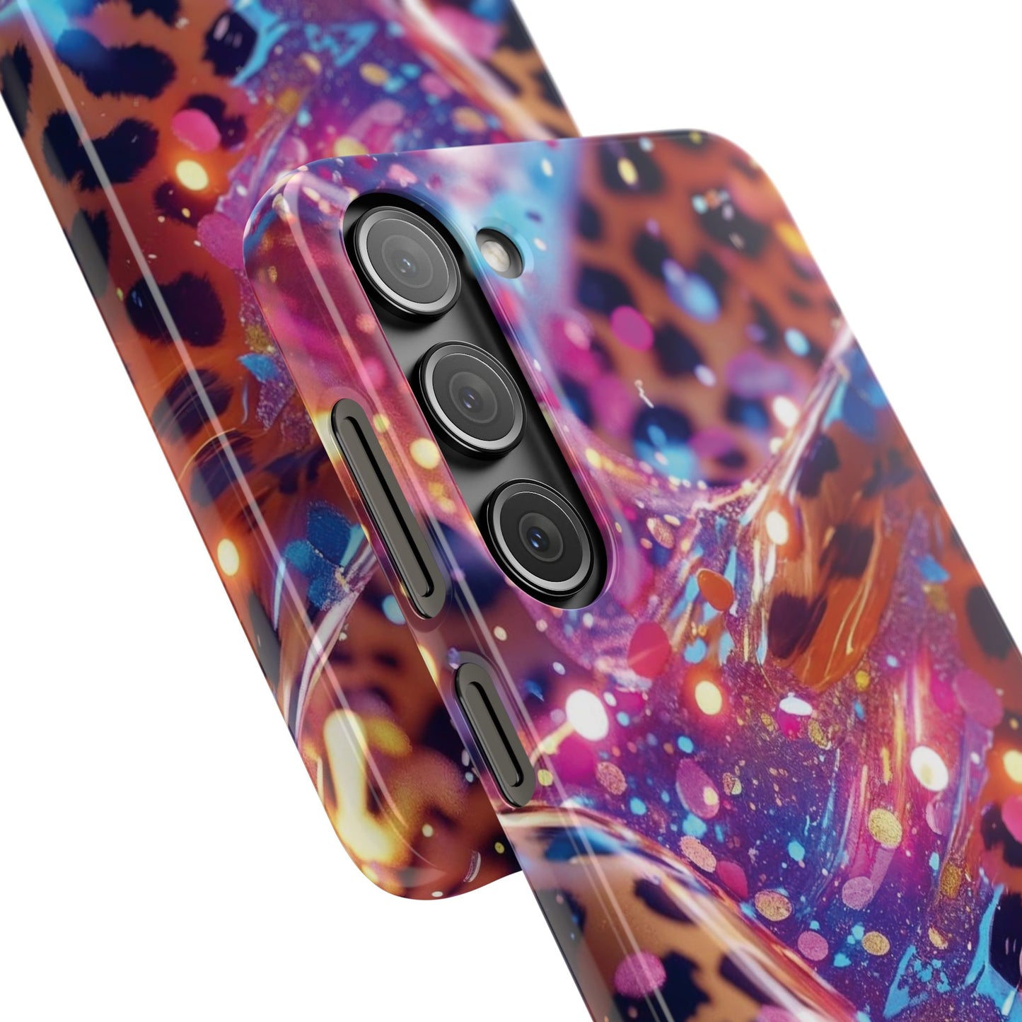 Snap Case Leopard Muster Samsung Handyhülle
