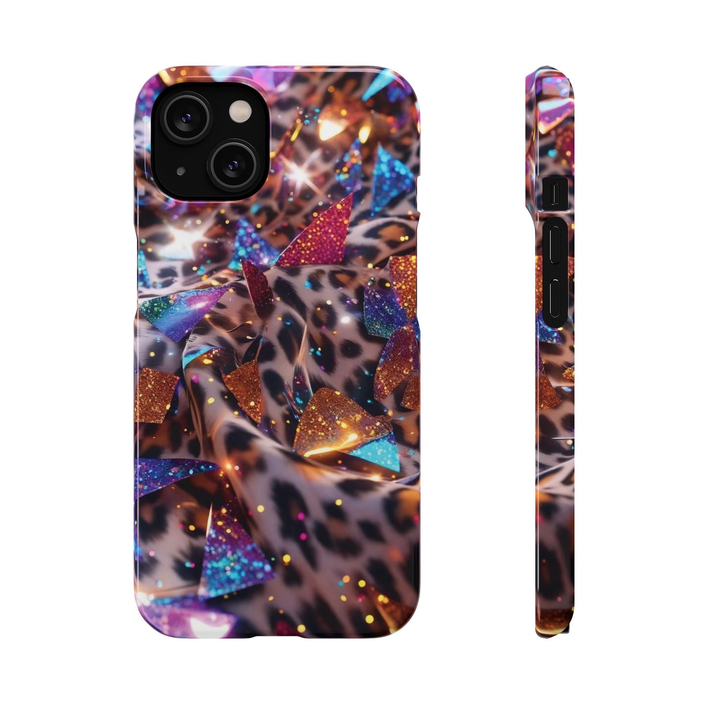Snap Case Leopard Muster iPhone Handyhülle