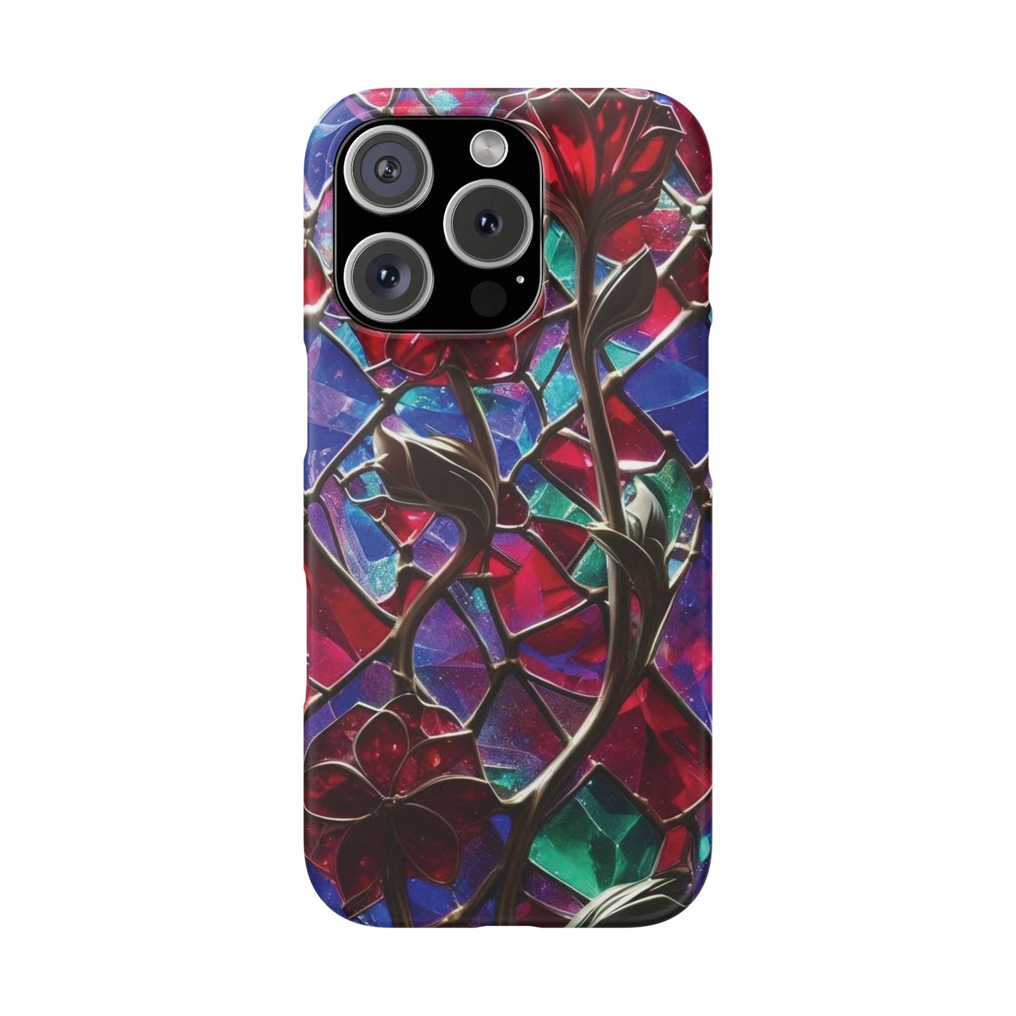 iPhone Snap Case – Glasmosaik 3D Optik Design