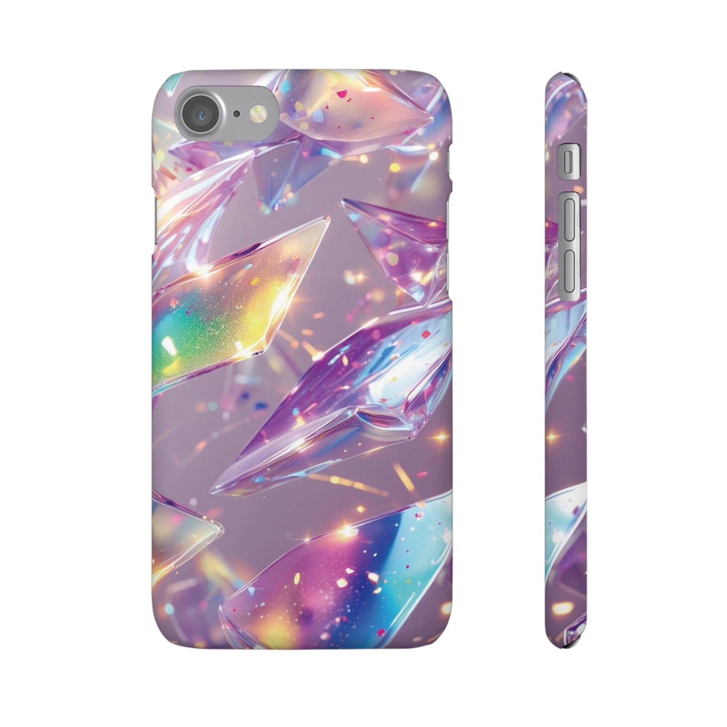 Snap Case iPhone Handyhülle – 3D-Effekt mit Diamant Design
