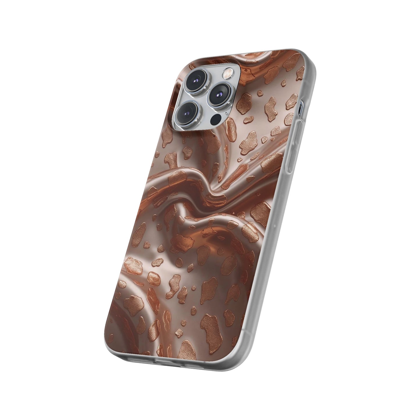 iPhone Flexi Case – Leopardenmuster
