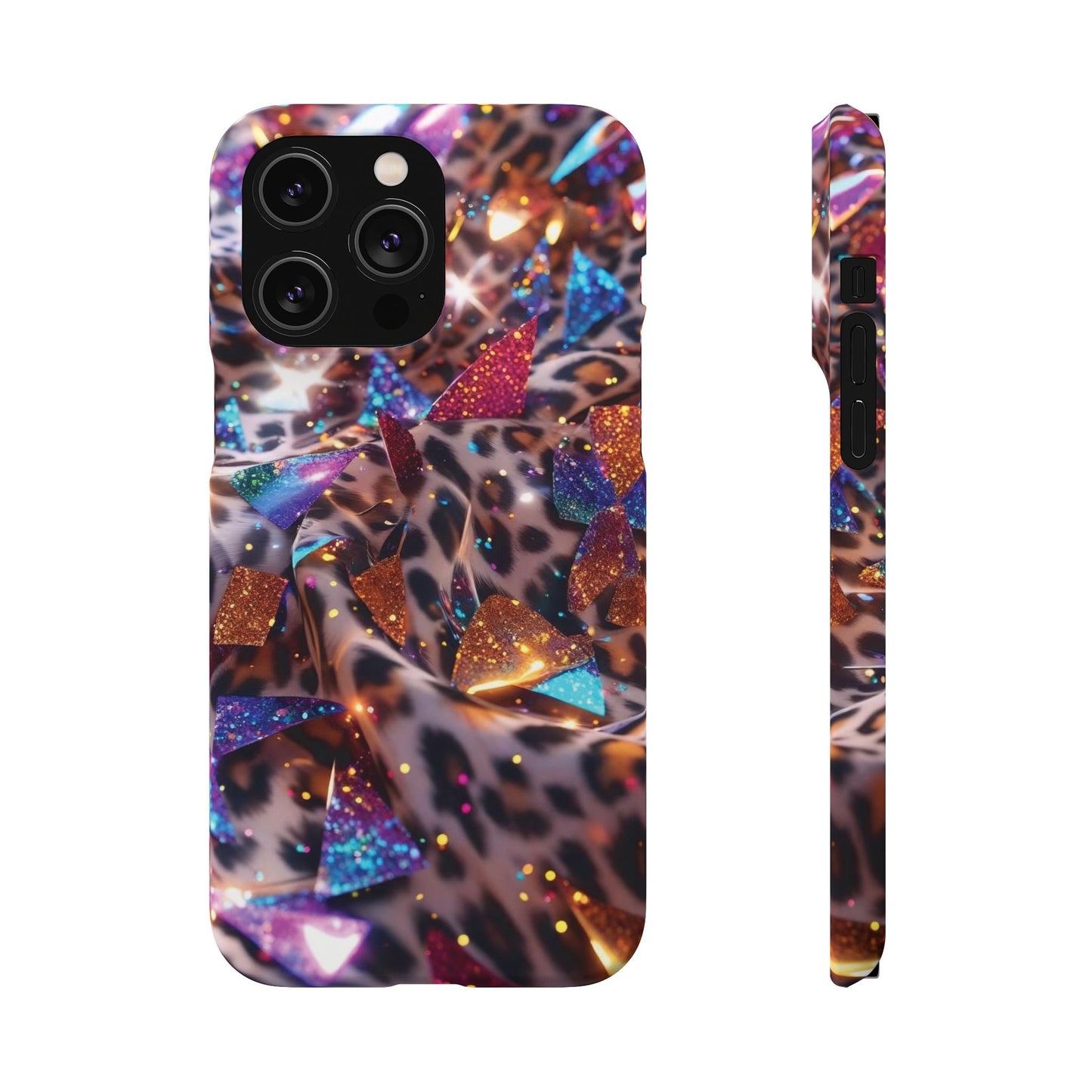 Snap Case Leopard Muster iPhone Handyhülle