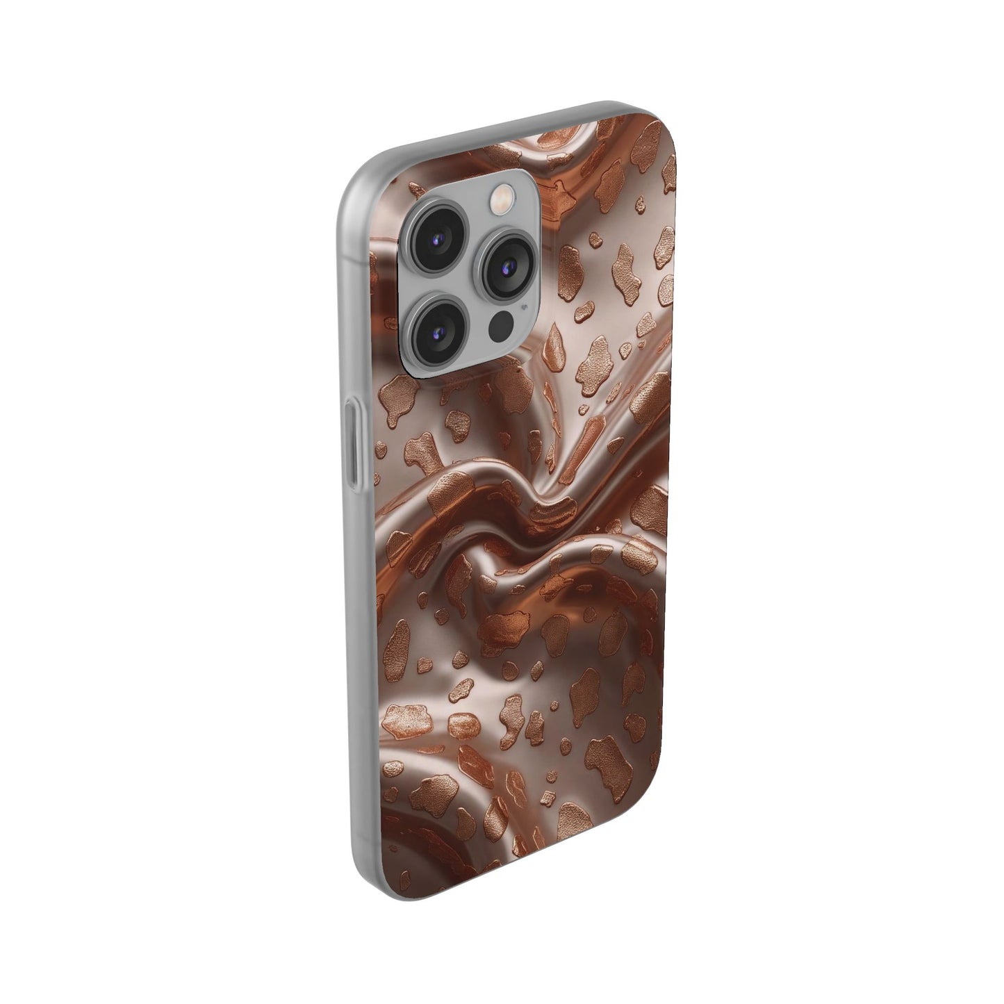 iPhone Flexi Case – Leopardenmuster