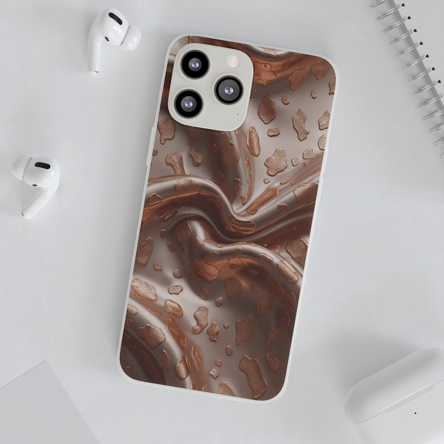 iPhone Flexi Case – Leopardenmuster