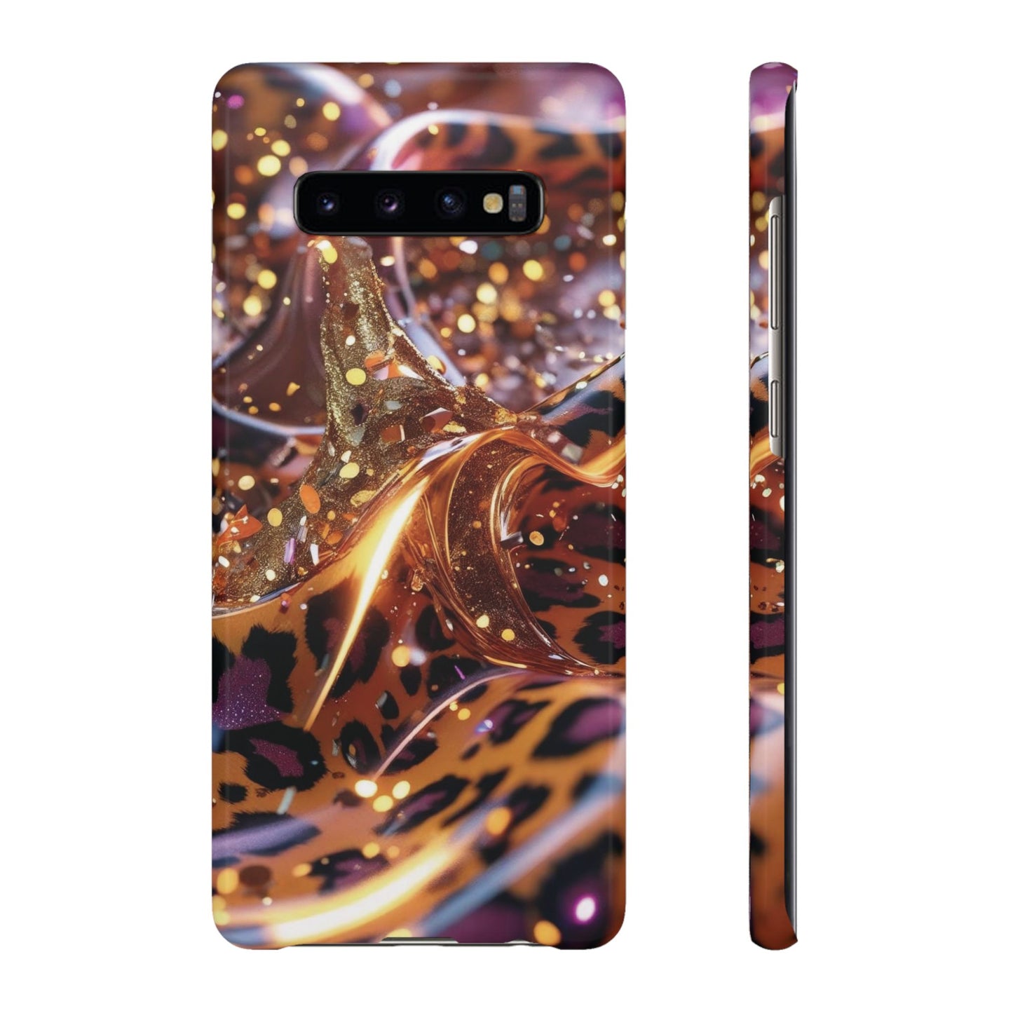 Snap Case Leopard Muster Samsung Handyhülle