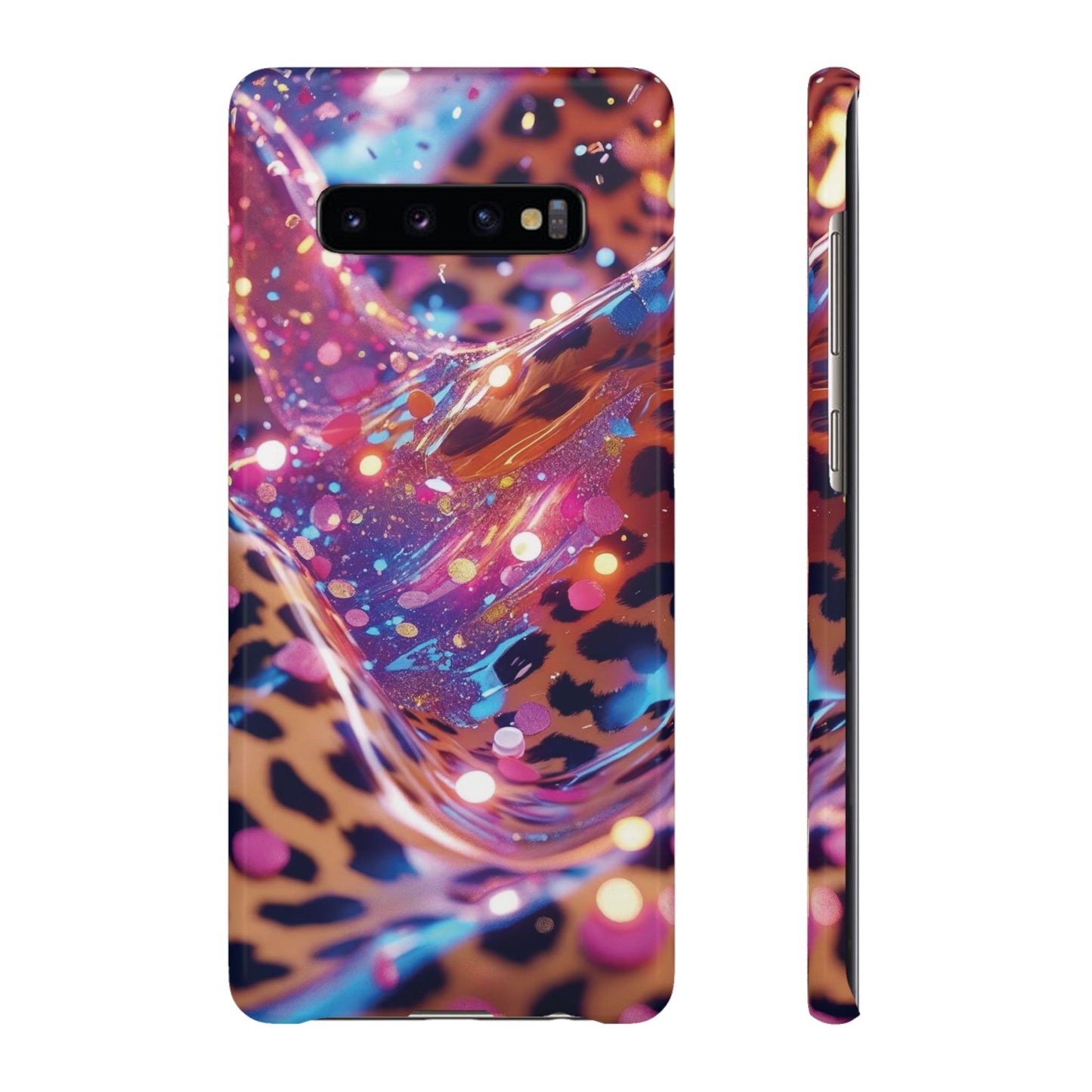 Snap Case Leopard Muster Samsung Handyhülle