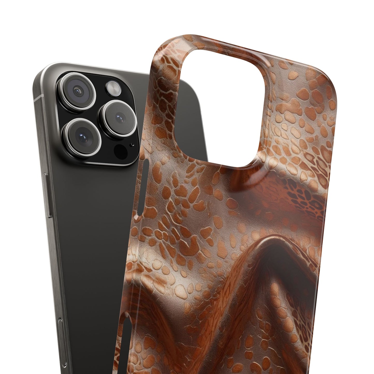 Snap Case Leopard Muster iPhone Handyhülle – Luxus trifft Design