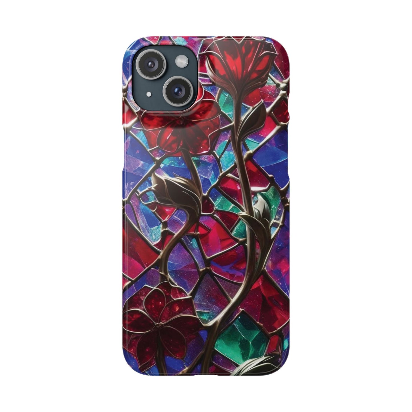 iPhone Snap Case – Glasmosaik 3D Optik Design