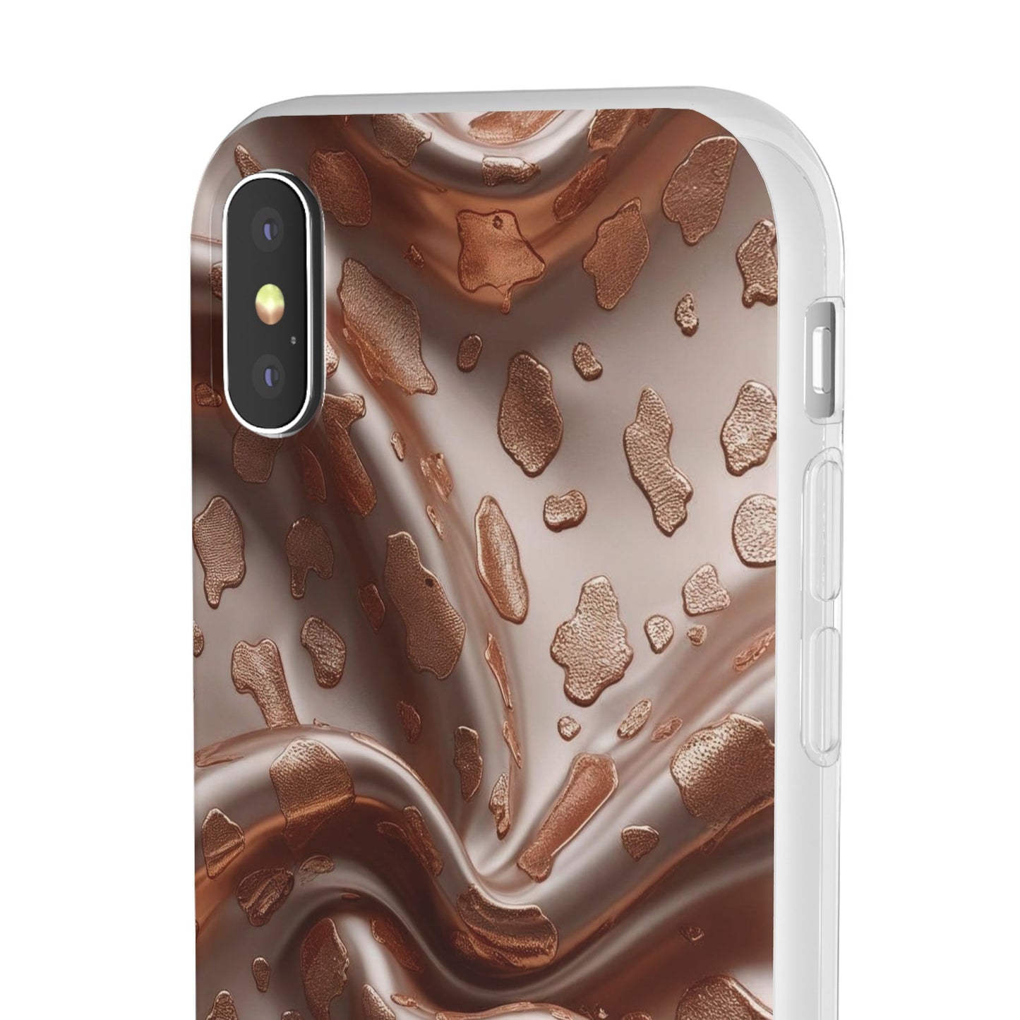 iPhone Flexi Case – Leopardenmuster