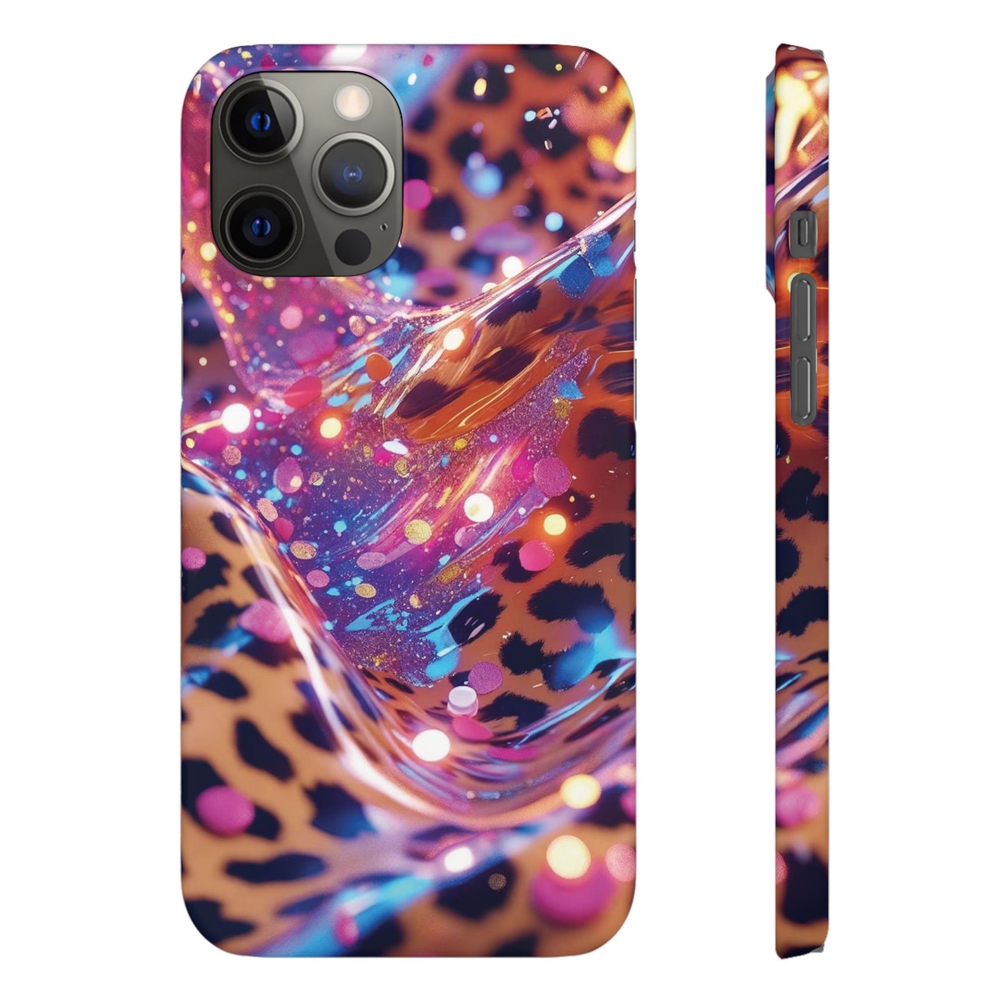 Snap Case Leopard Muster iPhone Handyhülle