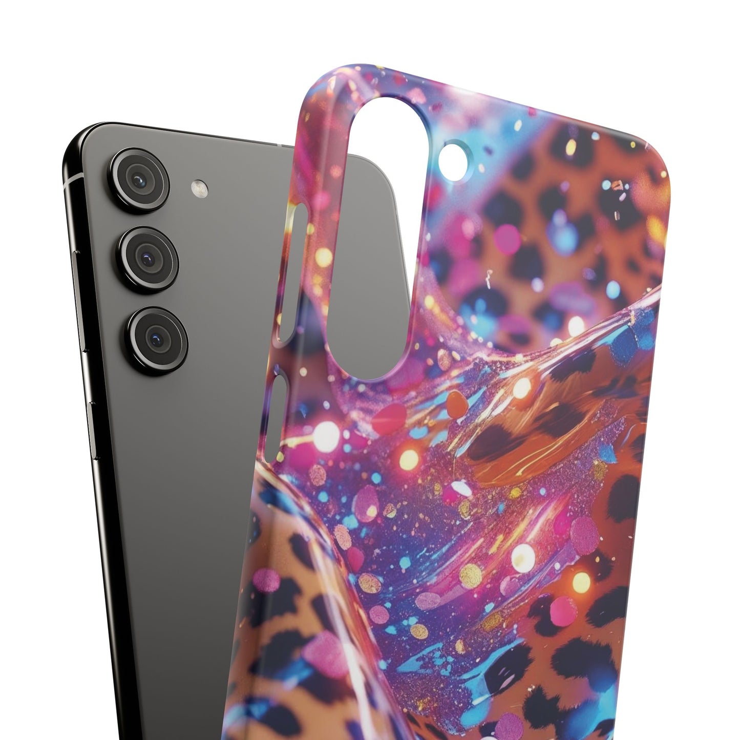 Snap Case Leopard Muster Samsung Handyhülle