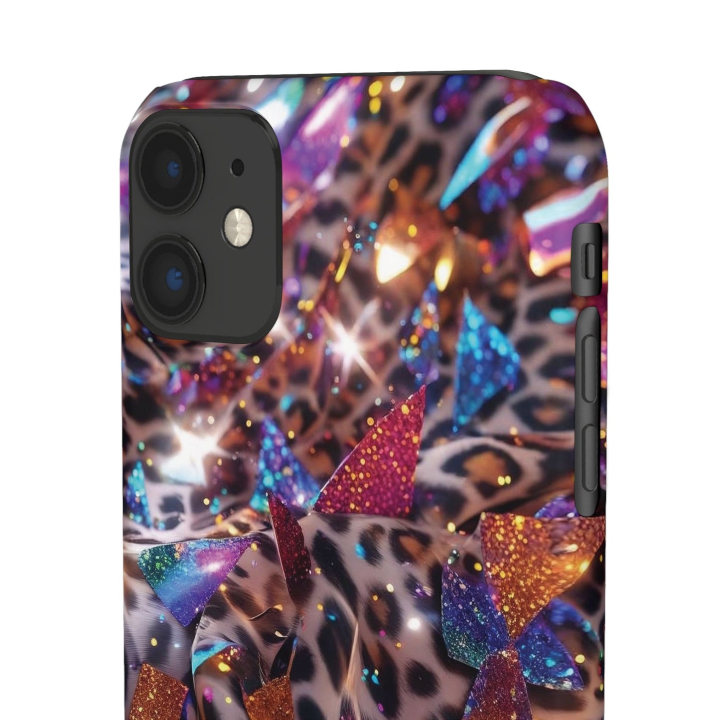 Snap Case Leopard Muster iPhone Handyhülle