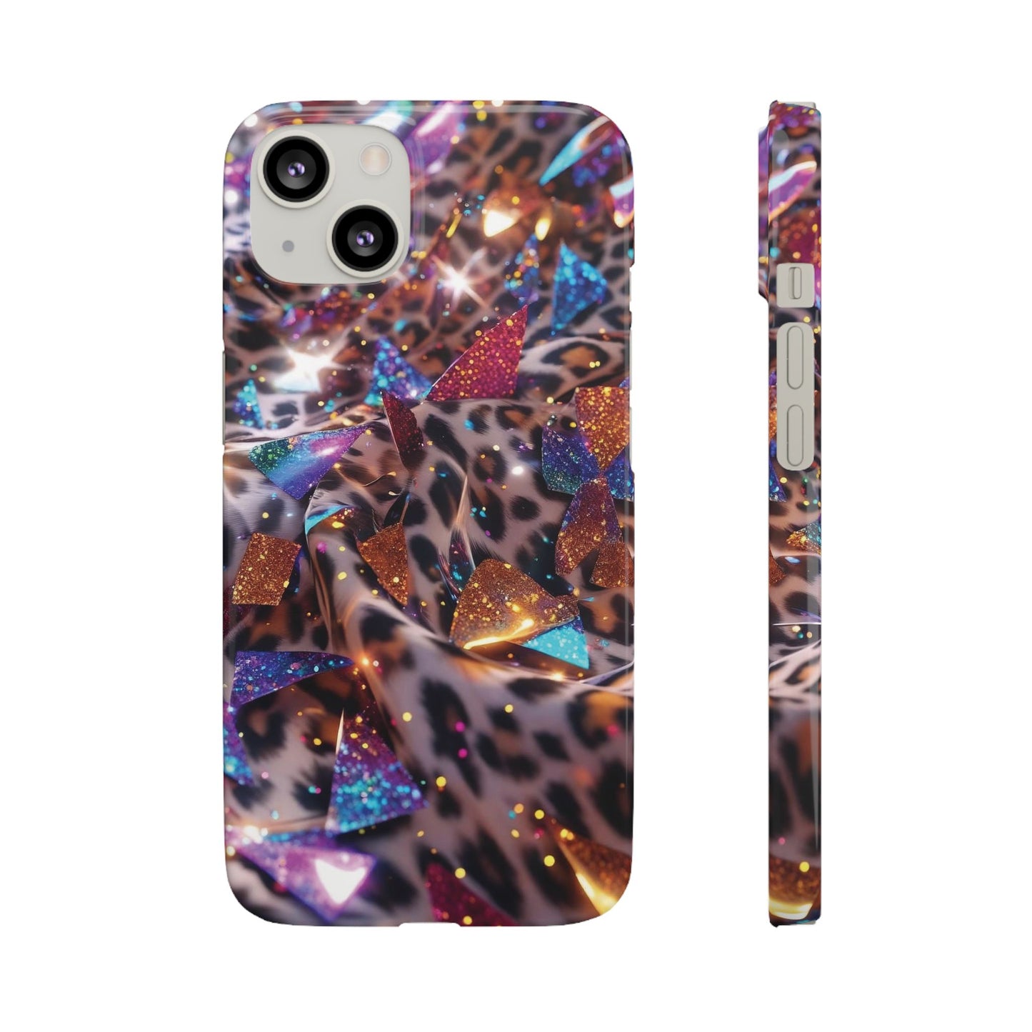 Snap Case Leopard Muster iPhone Handyhülle