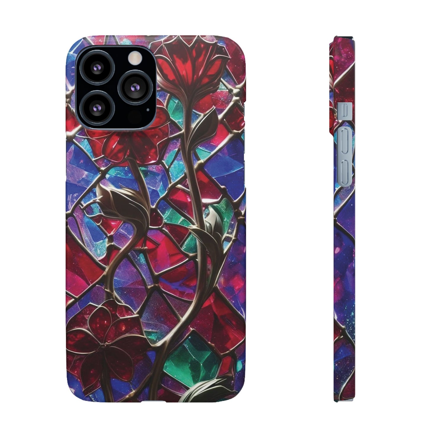 iPhone Snap Case – Glasmosaik 3D Optik Design