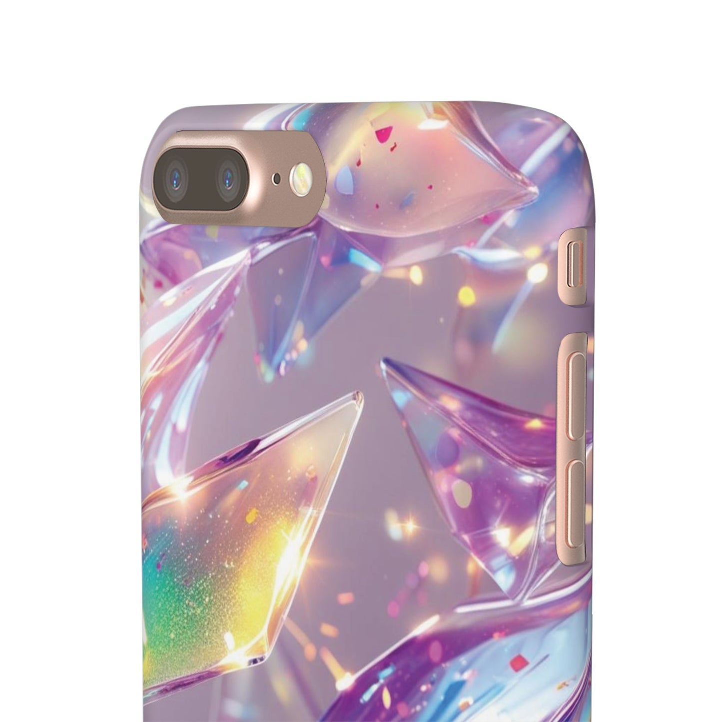 Snap Case iPhone Handyhülle – 3D-Effekt mit Diamant Design