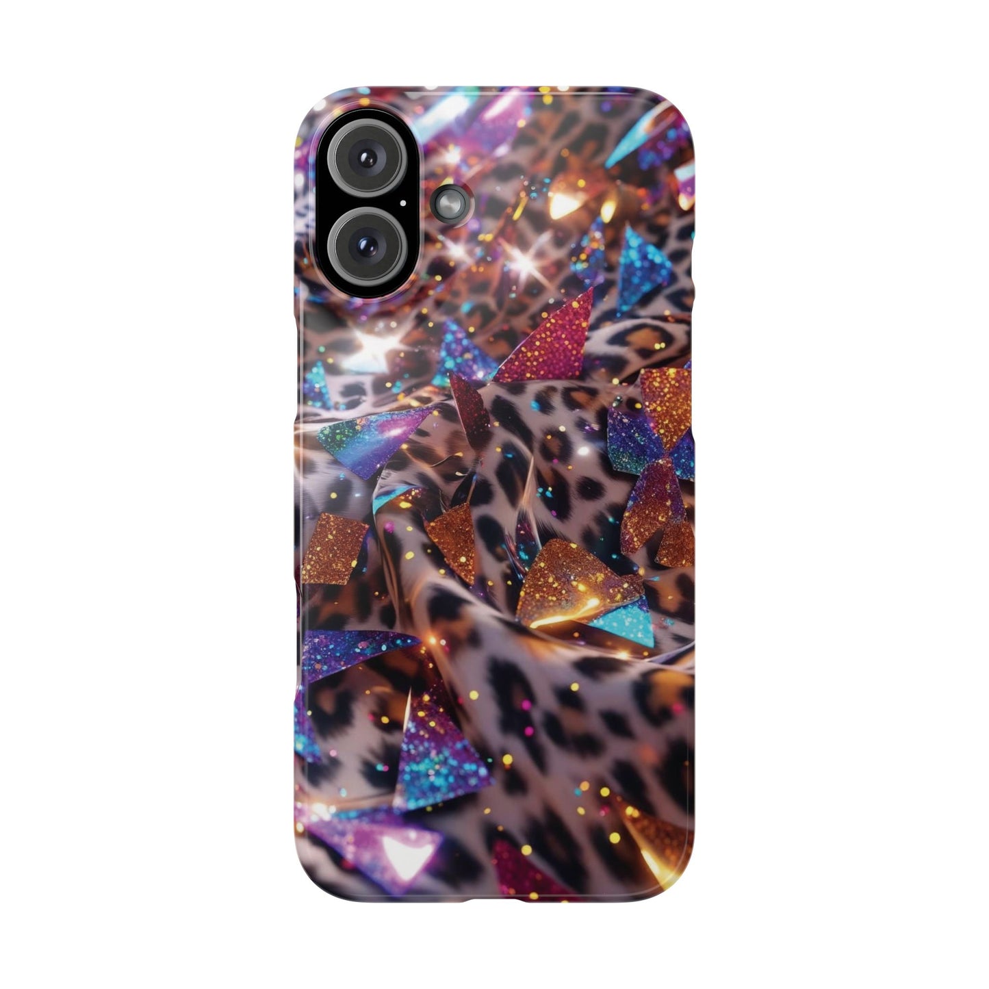 Snap Case Leopard Muster iPhone Handyhülle