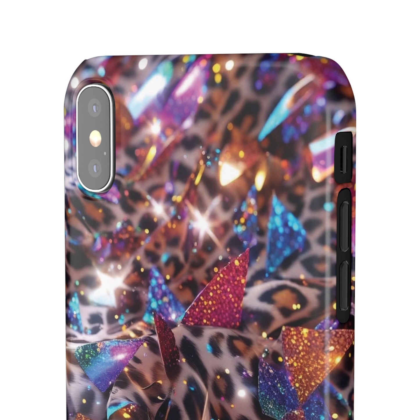 Snap Case Leopard Muster iPhone Handyhülle