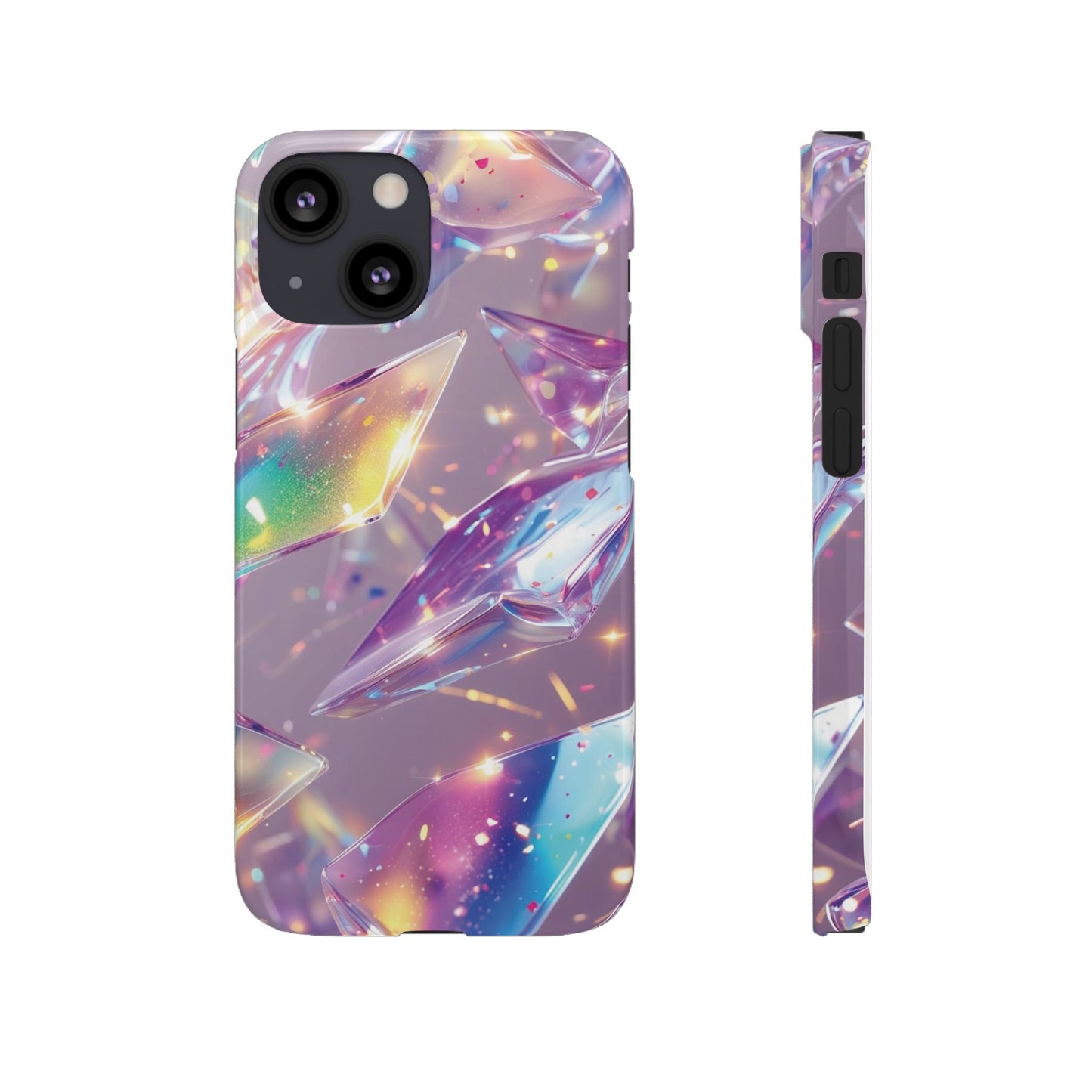 Snap Case iPhone Handyhülle – 3D-Effekt mit Diamant Design