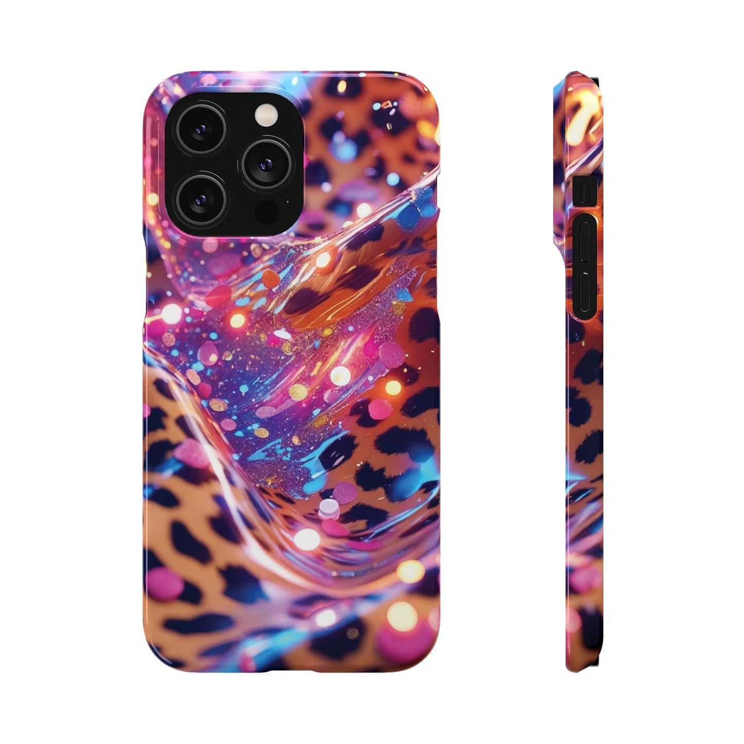 Snap Case Leopard Muster iPhone Handyhülle