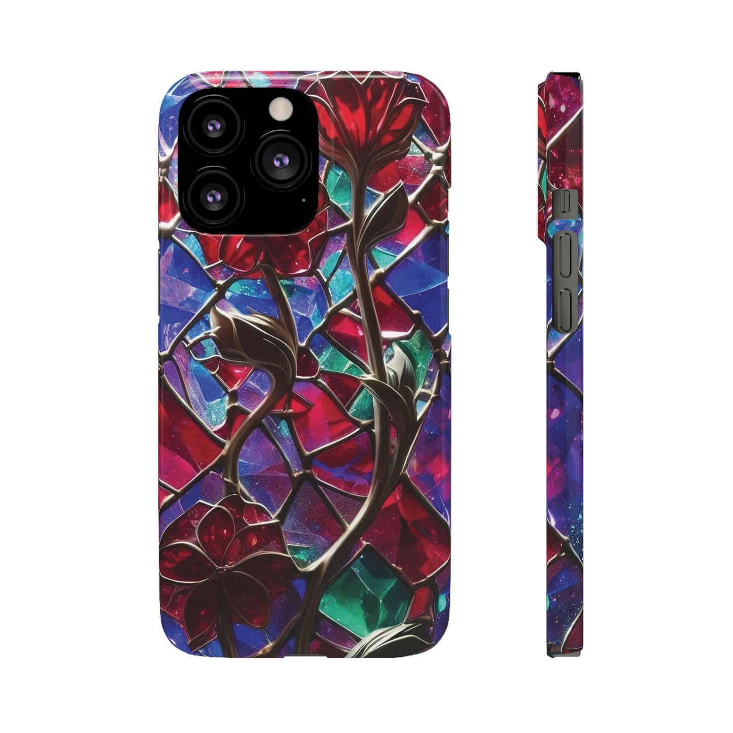 iPhone Snap Case – Glasmosaik 3D Optik Design