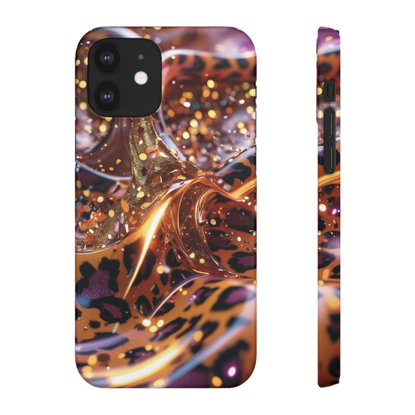 Snap Case Leopard Muster iPhone Handyhülle