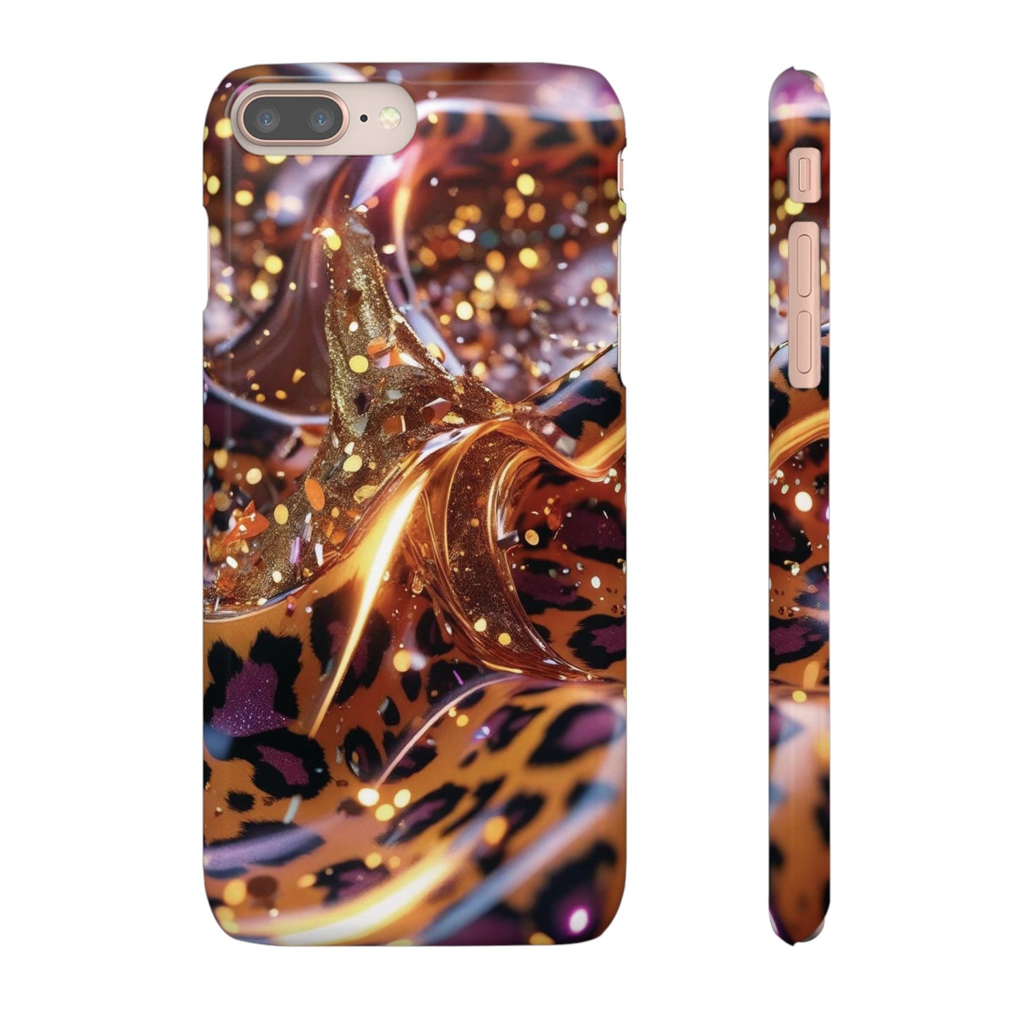 Snap Case Leopard Muster iPhone Handyhülle