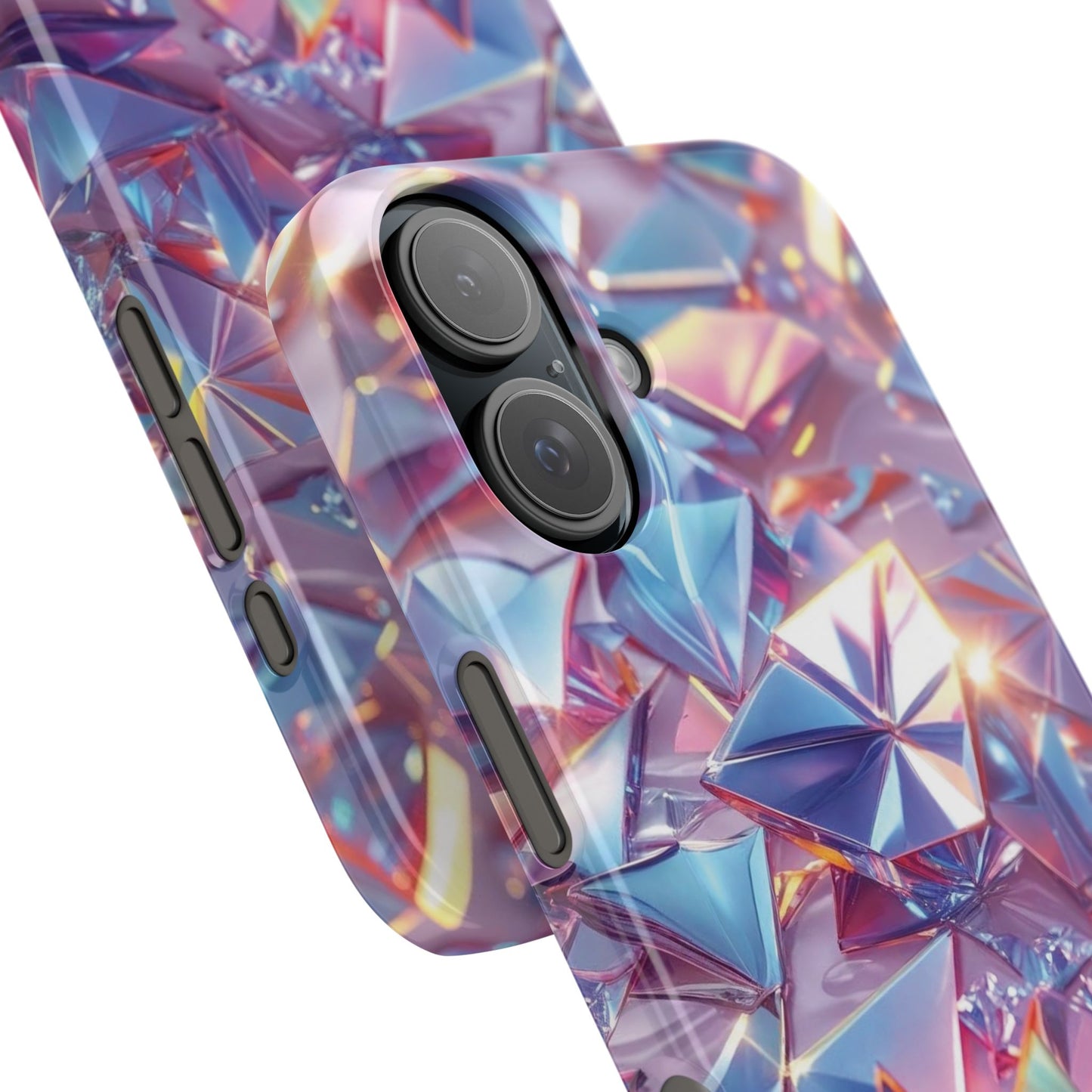 Snap Case iPhone Handyhülle – 3D-Effekt mit Diamant Design