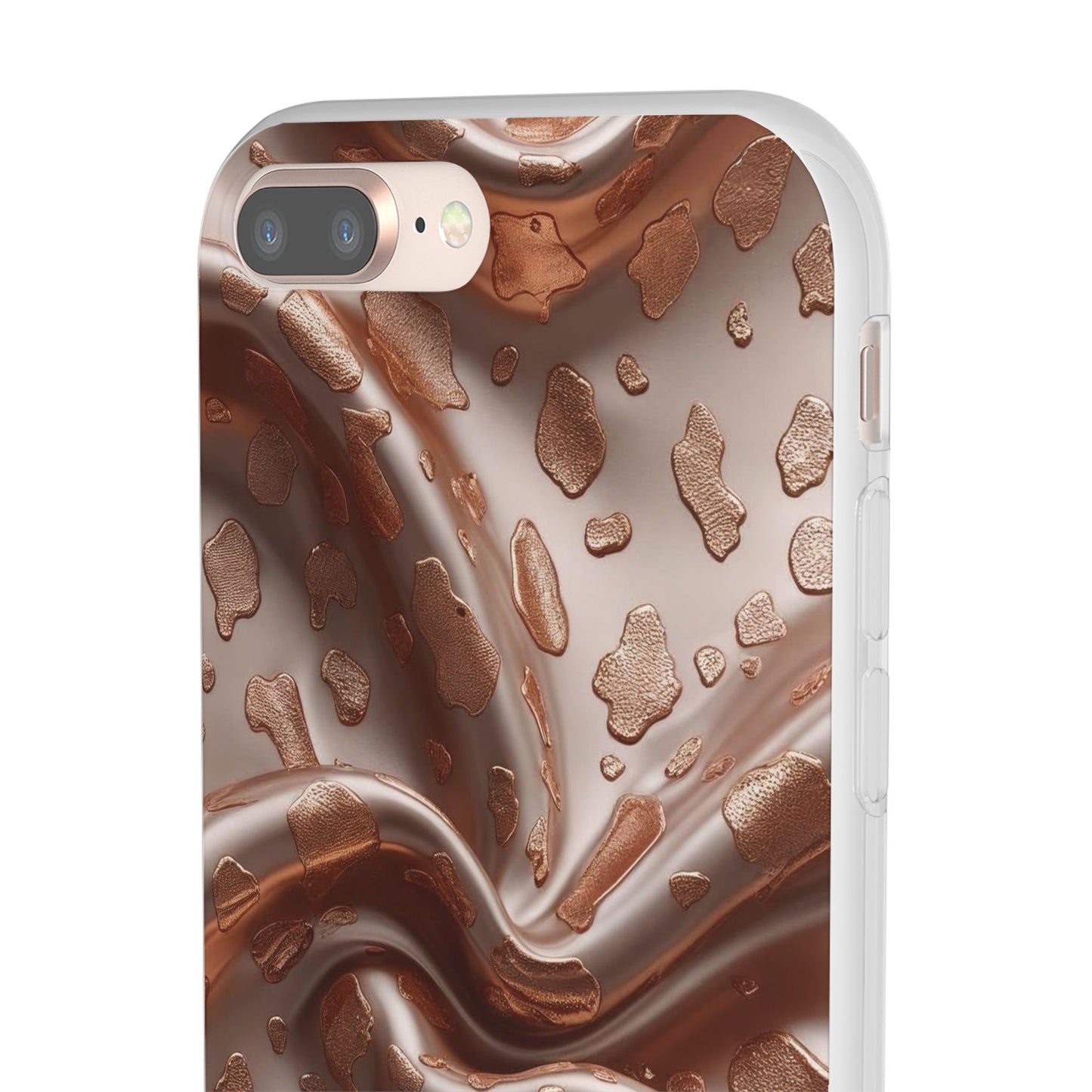 iPhone Flexi Case – Leopardenmuster