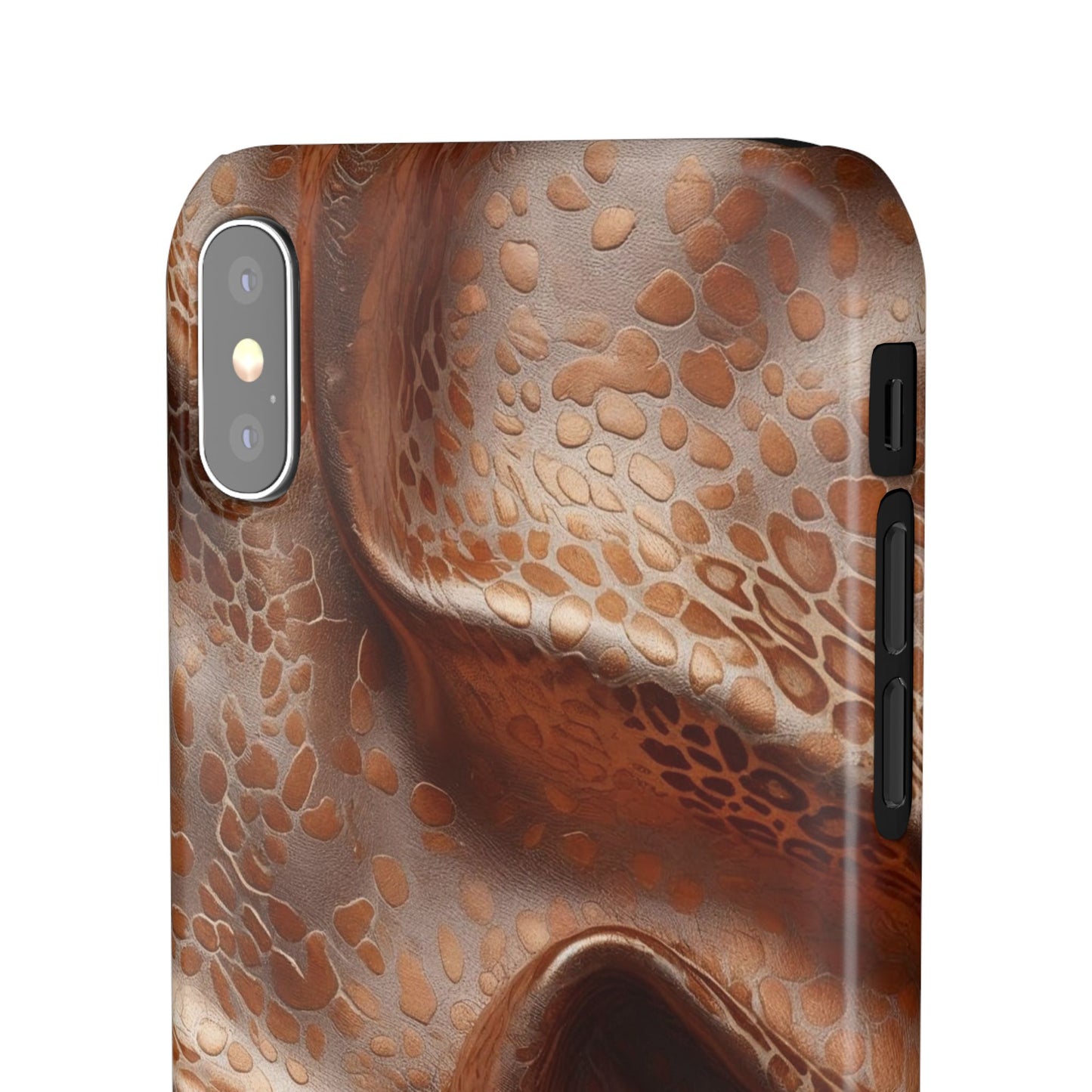 Snap Case Leopard Muster iPhone Handyhülle – Luxus trifft Design