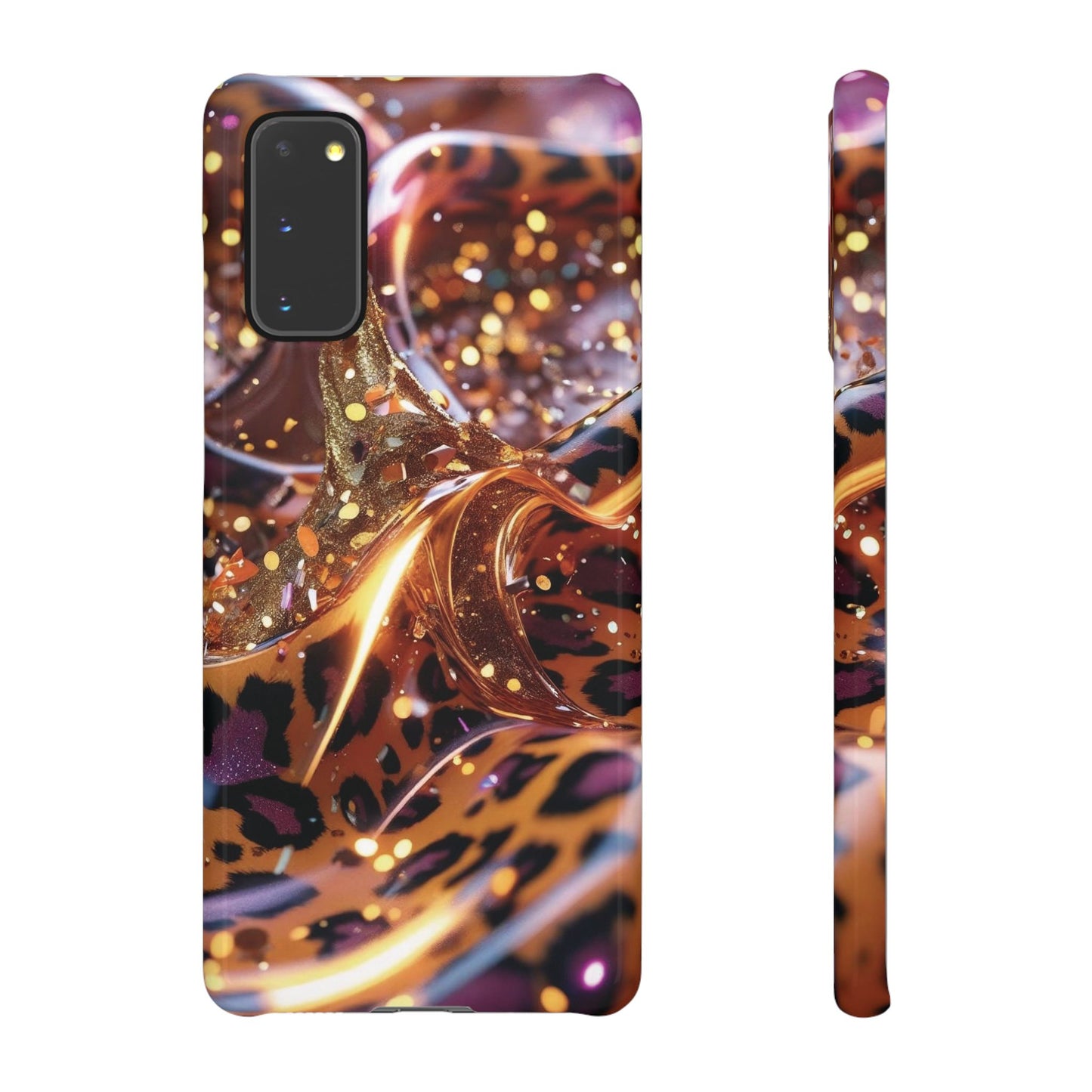 Snap Case Leopard Muster Samsung Handyhülle