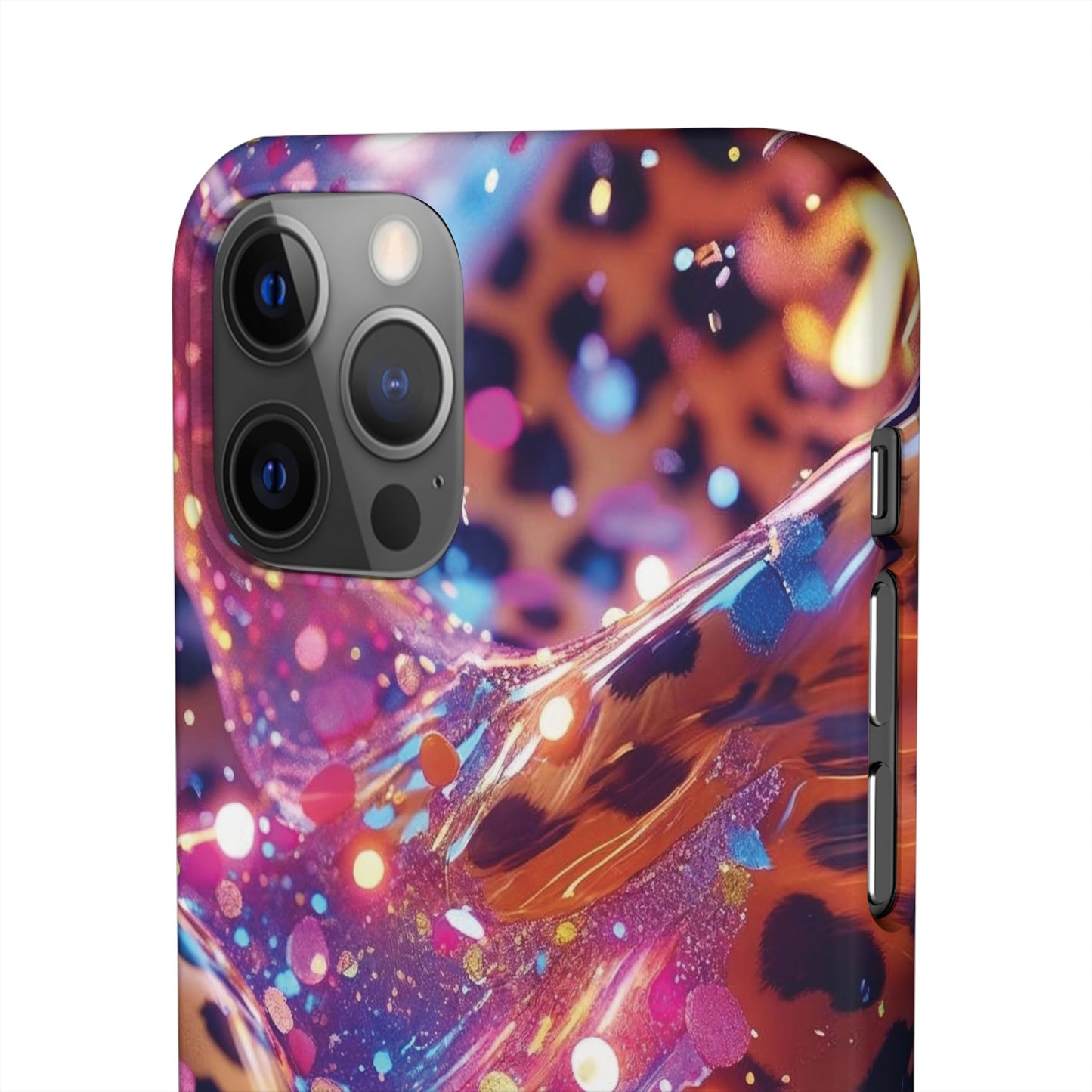 Snap Case Leopard Muster iPhone Handyhülle