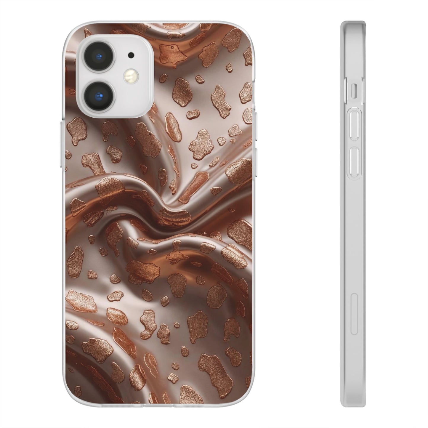 iPhone Flexi Case – Leopardenmuster