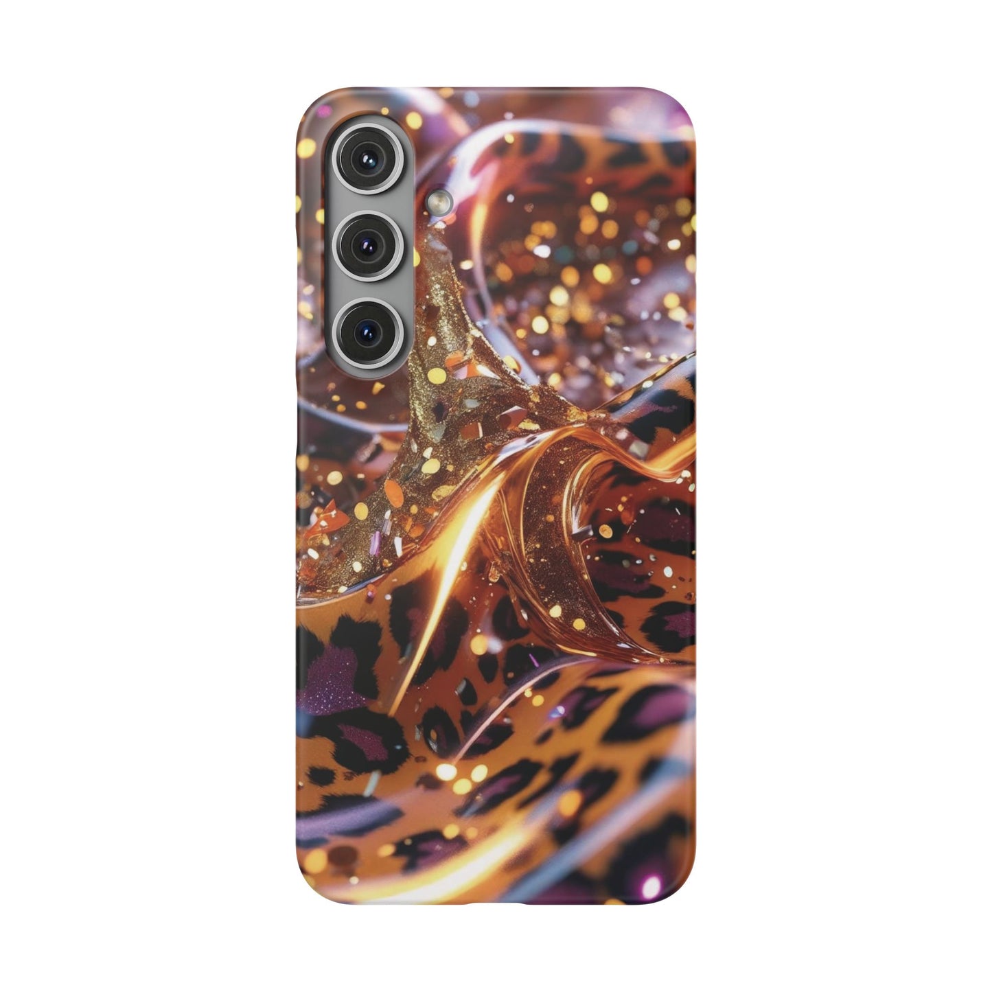 Snap Case Leopard Muster Samsung Handyhülle