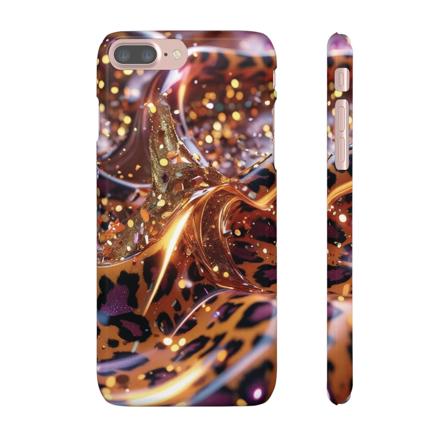 Snap Case Leopard Muster iPhone Handyhülle