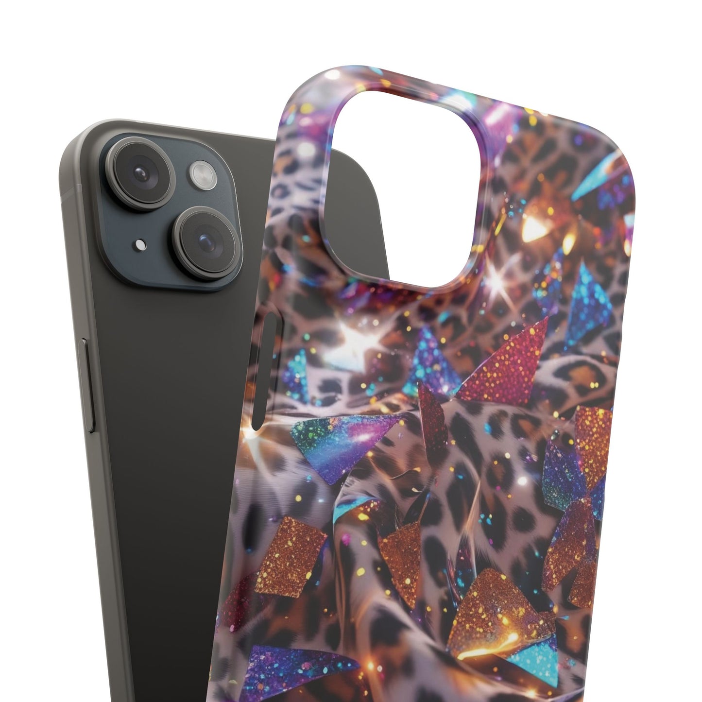Snap Case Leopard Muster iPhone Handyhülle